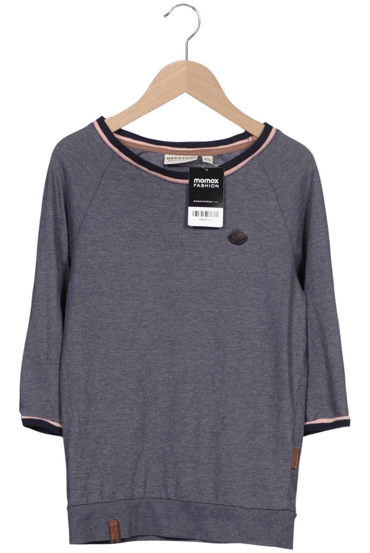 

Naketano Damen Langarmshirt, grau, Gr. 34