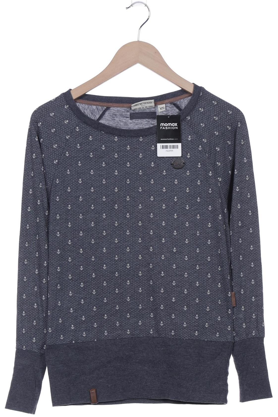 

Naketano Damen Langarmshirt, grau, Gr. 34
