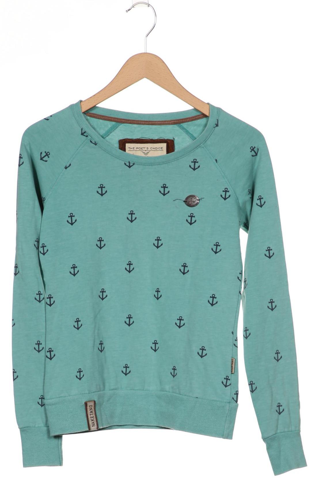 

Naketano Damen Langarmshirt, türkis, Gr. 36