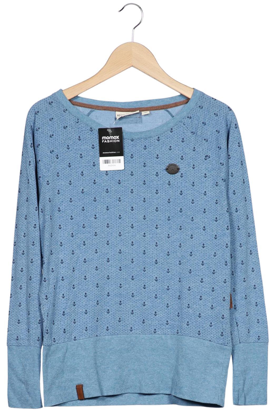 

Naketano Damen Langarmshirt, hellblau, Gr. 36