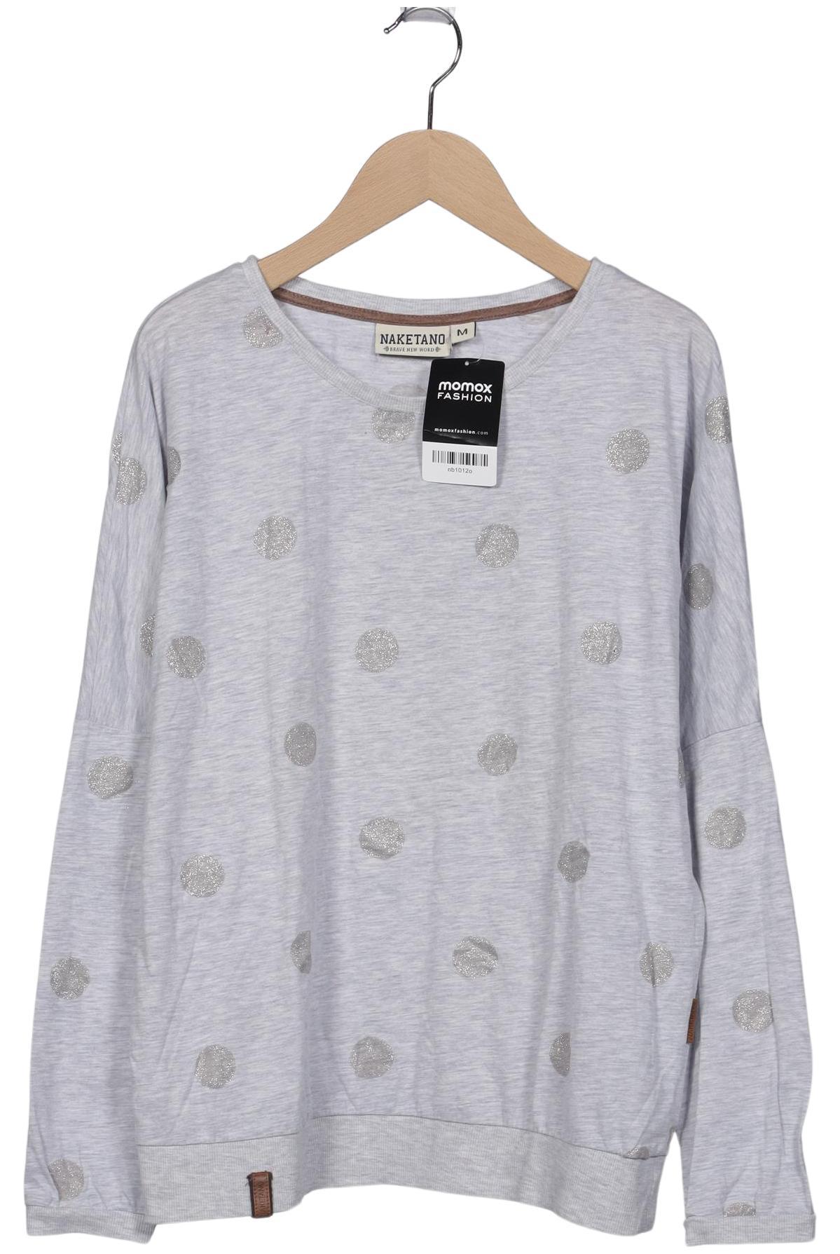

Naketano Damen Langarmshirt, grau, Gr. 38