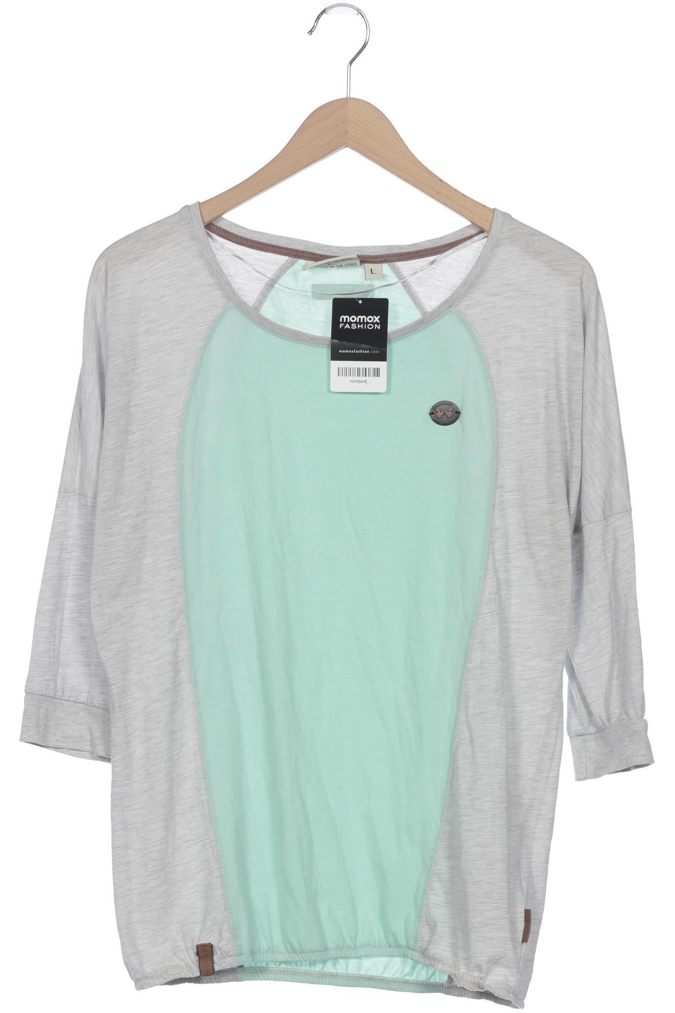 

Naketano Damen Langarmshirt, hellgrün, Gr. 42