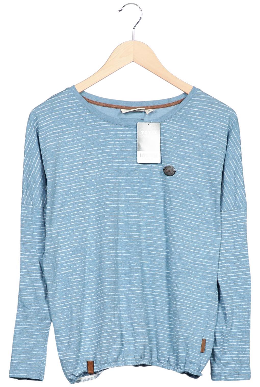 

Naketano Damen Langarmshirt, hellblau, Gr. 36