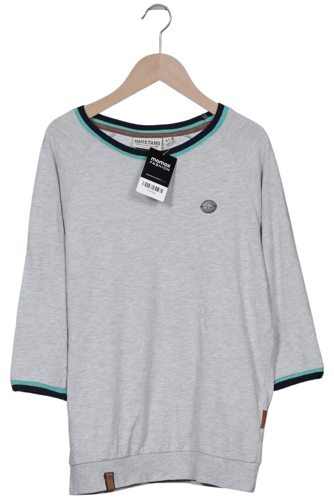 

Naketano Damen Langarmshirt, grau, Gr. 38