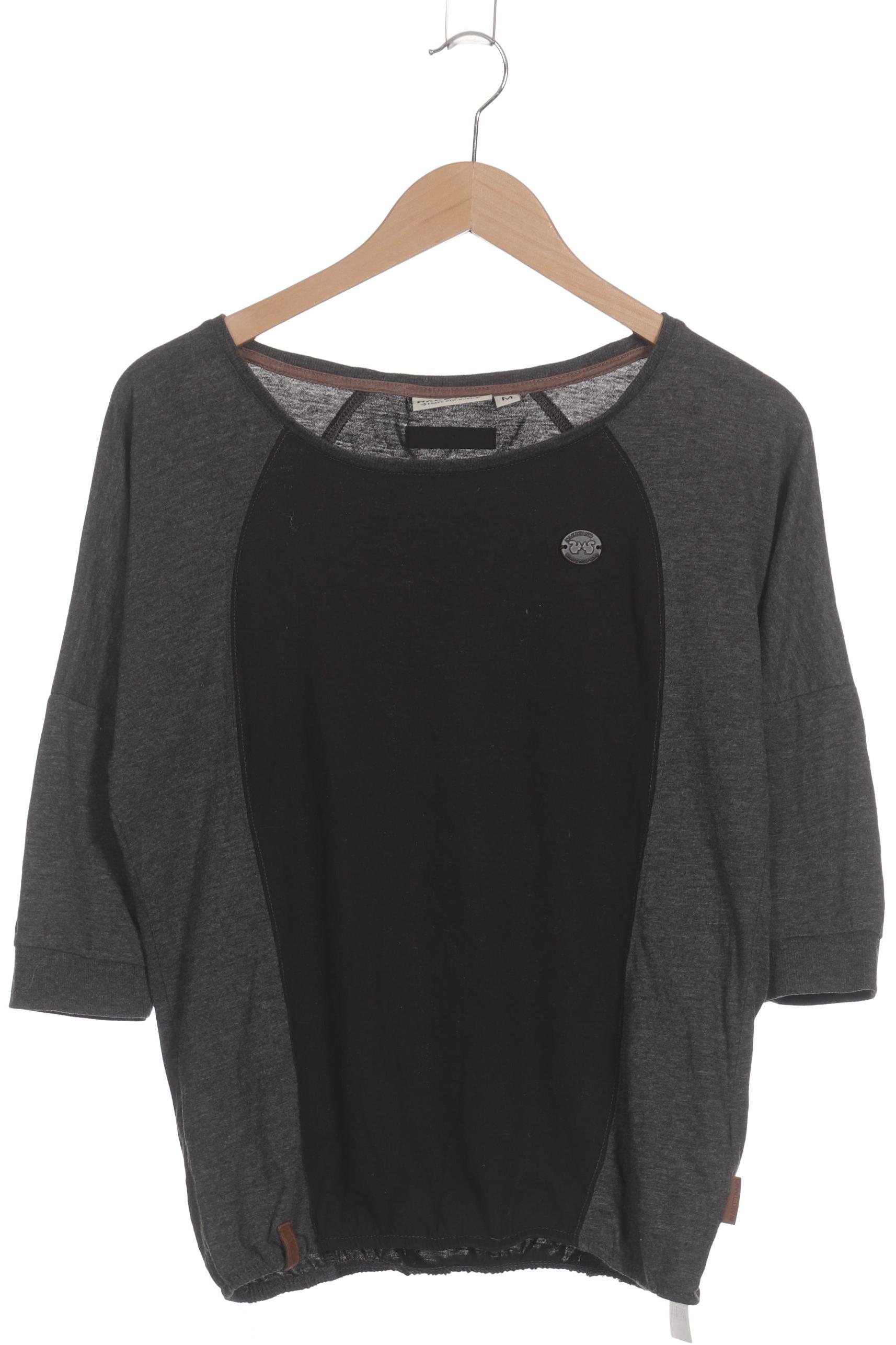

Naketano Damen Langarmshirt, grau, Gr. 38