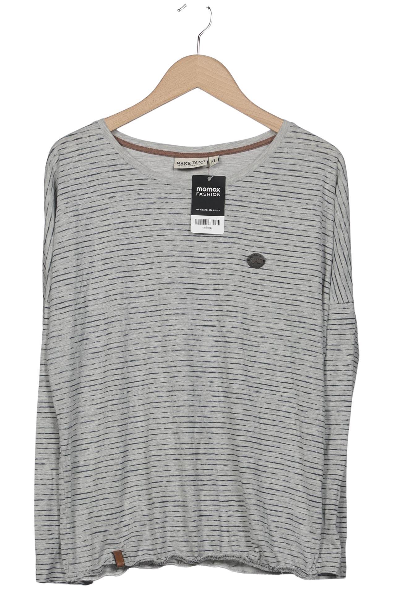 

Naketano Damen Langarmshirt, grau, Gr. 44