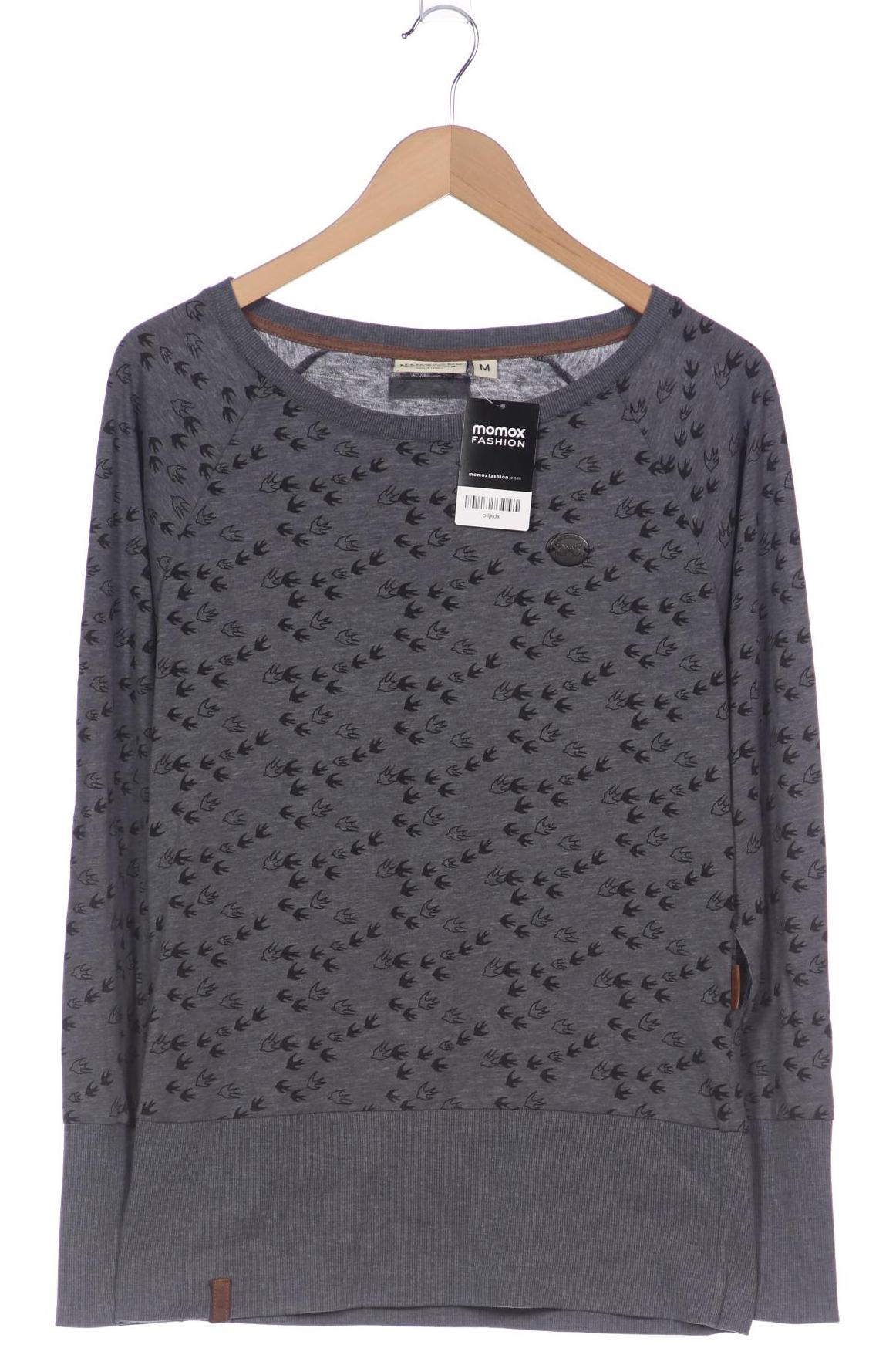 

Naketano Damen Langarmshirt, grau, Gr. 38