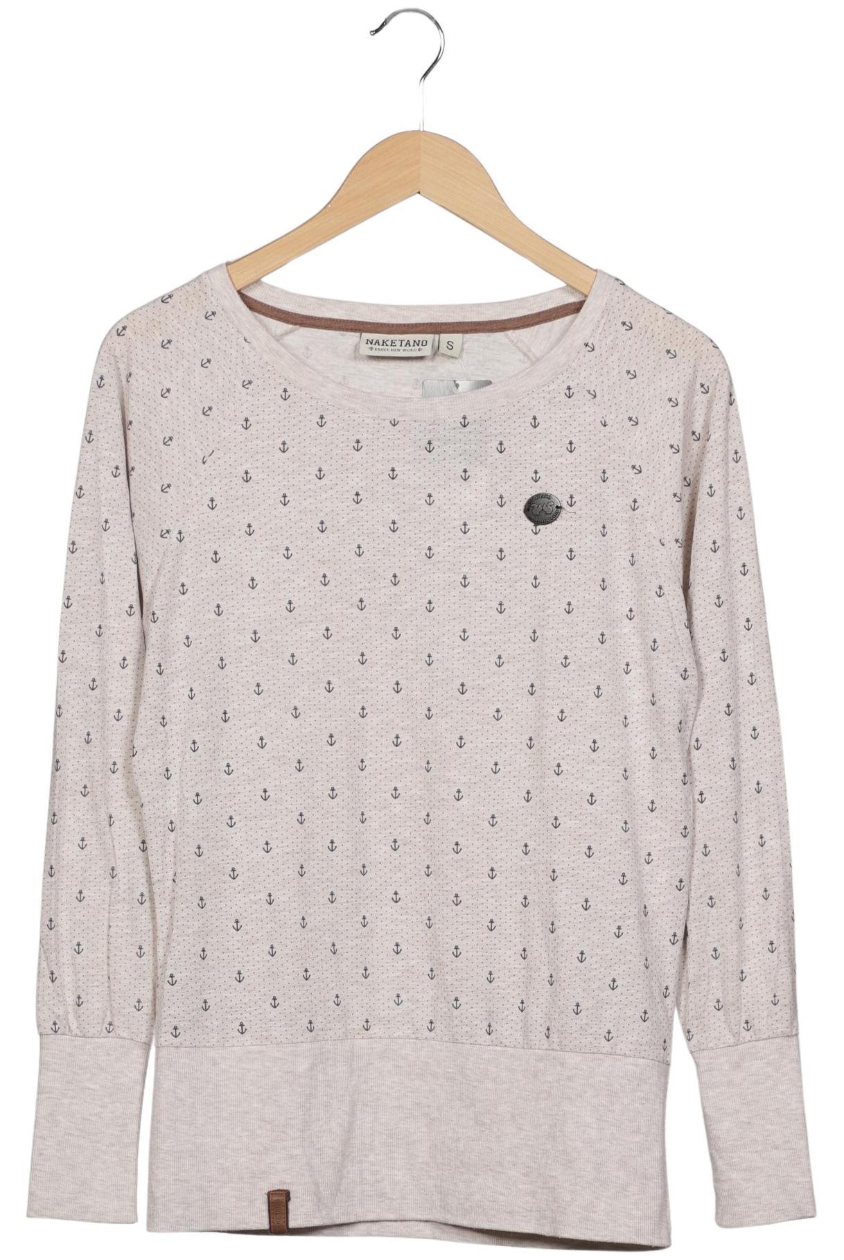

Naketano Damen Langarmshirt, beige, Gr. 36