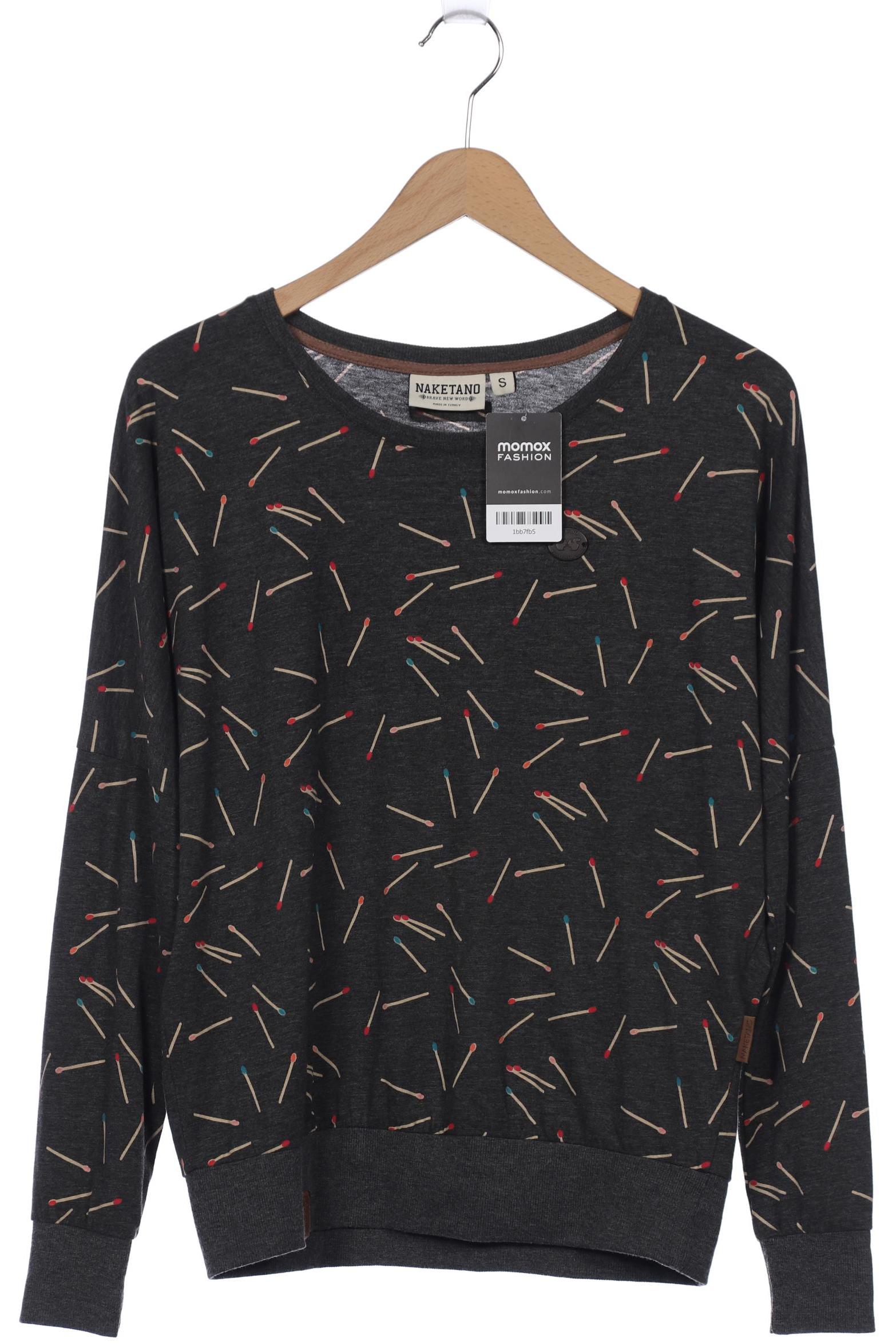 

Naketano Damen Langarmshirt, grau, Gr. 36