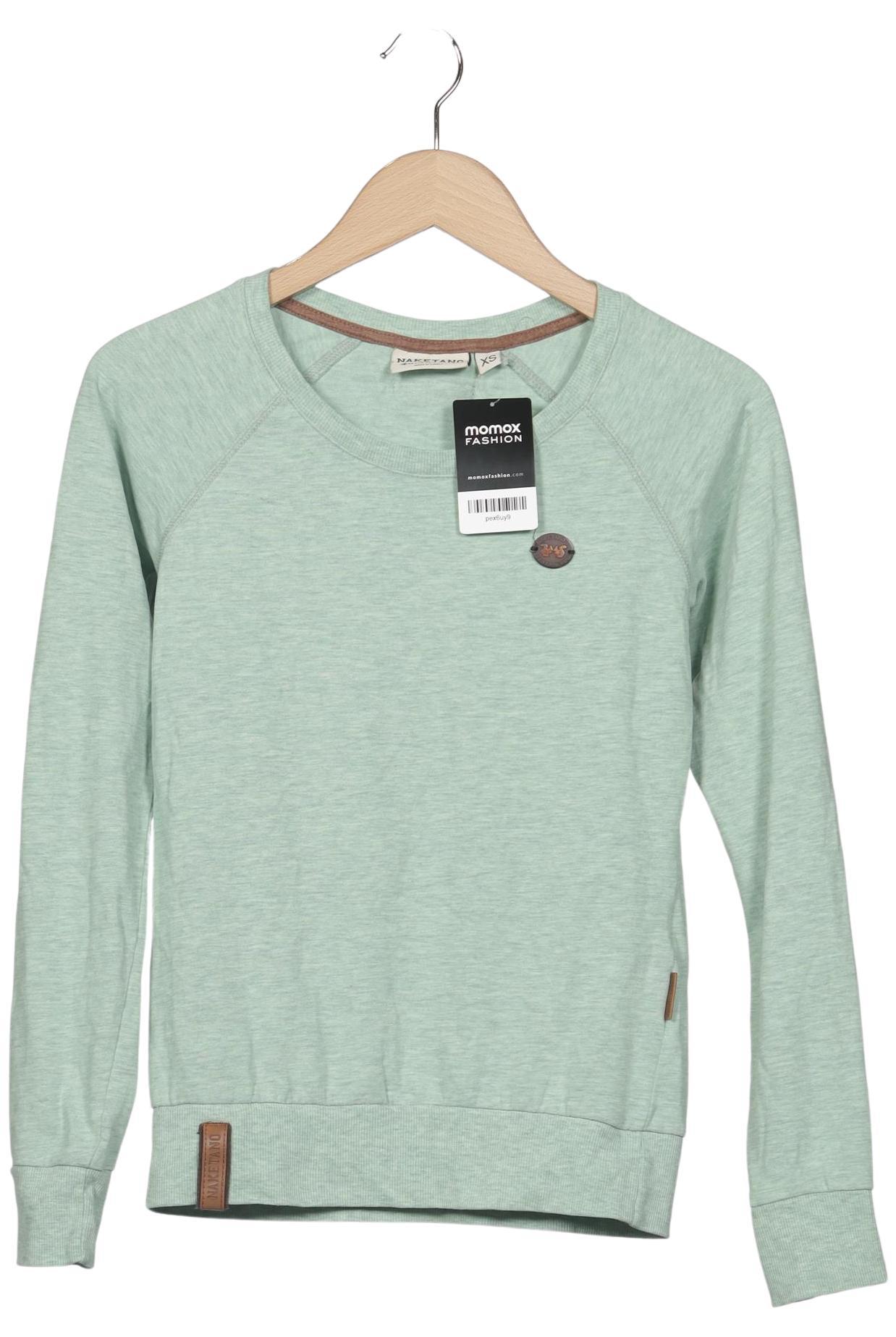 

Naketano Damen Langarmshirt, hellgrün, Gr. 34