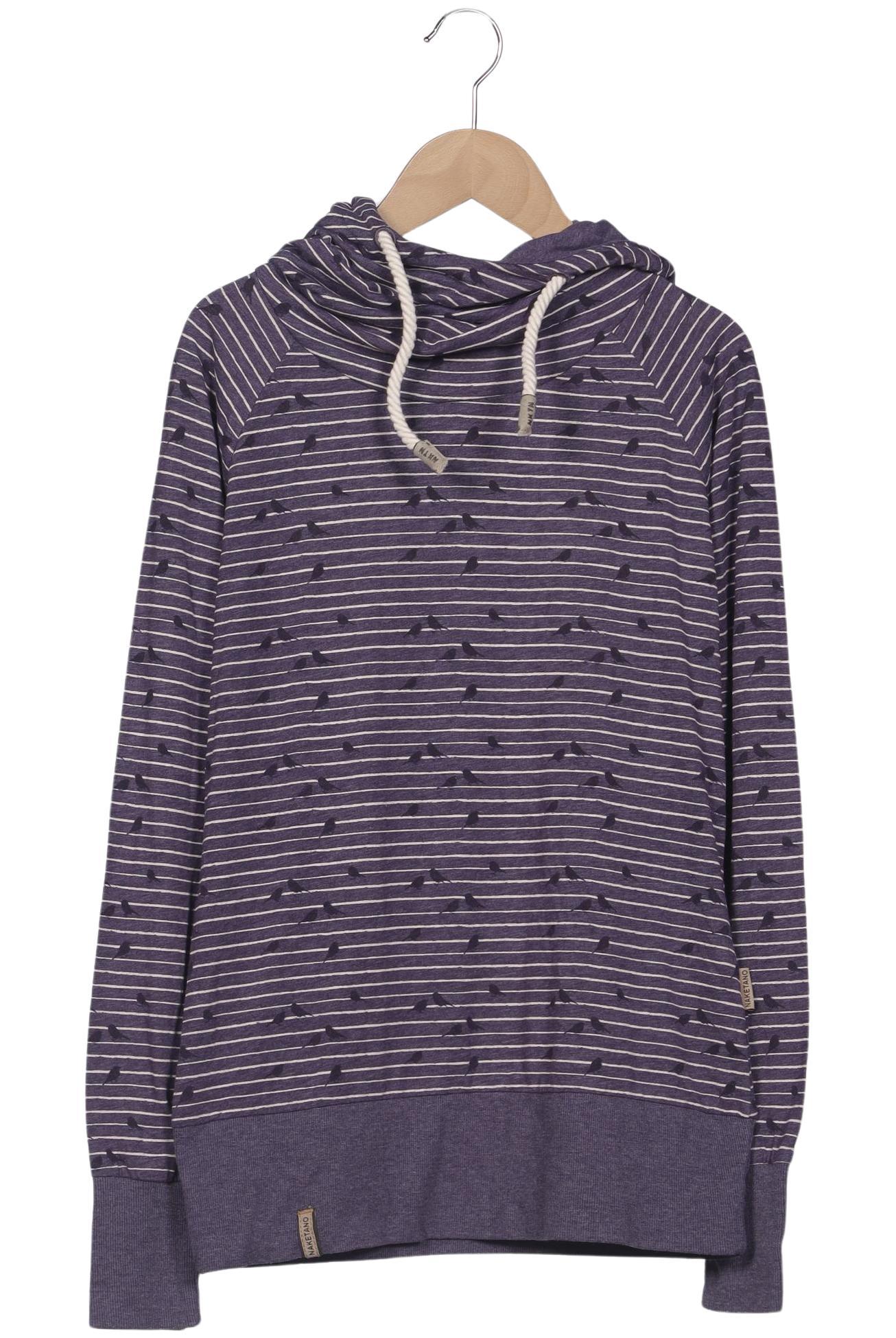 

Naketano Damen Langarmshirt, flieder, Gr. 38