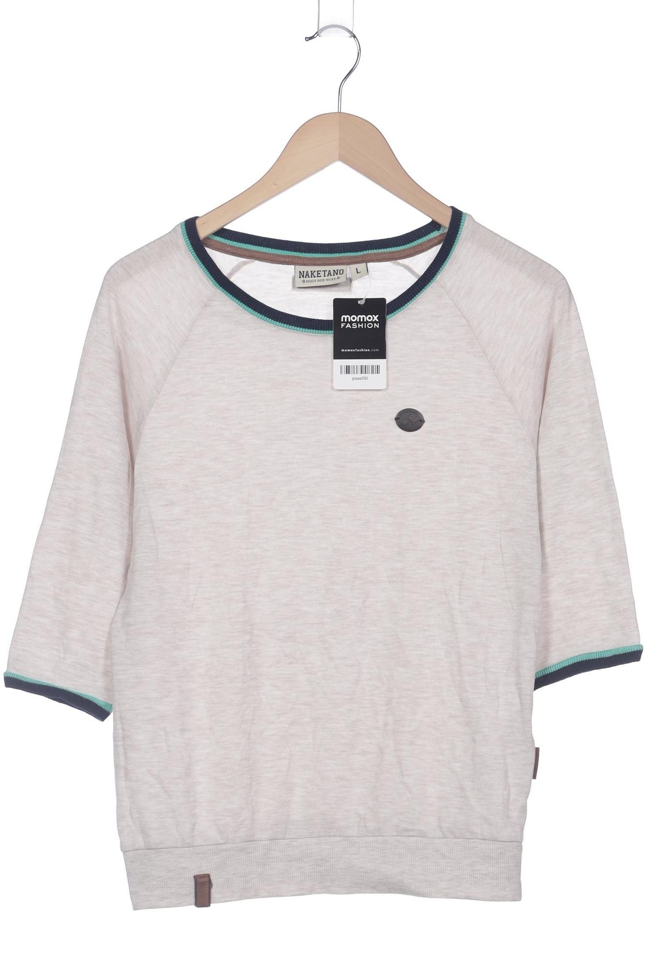 

Naketano Damen Langarmshirt, beige, Gr. 42