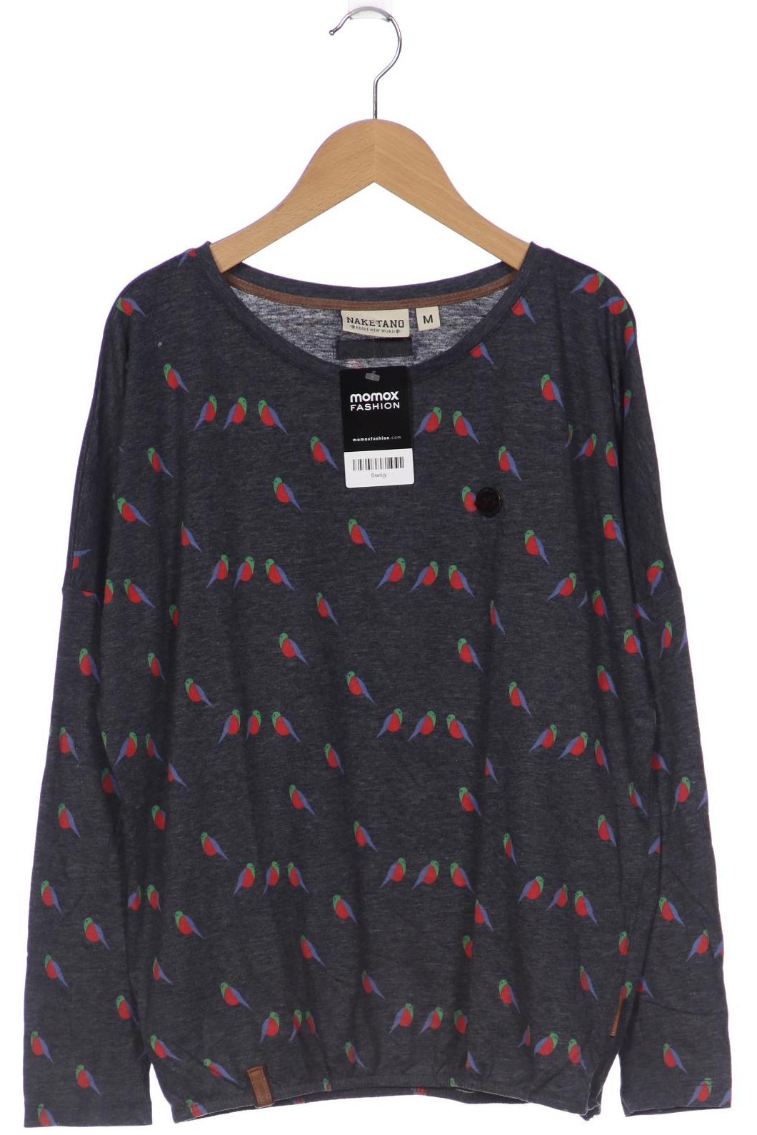 

Naketano Damen Langarmshirt, grau, Gr. 38