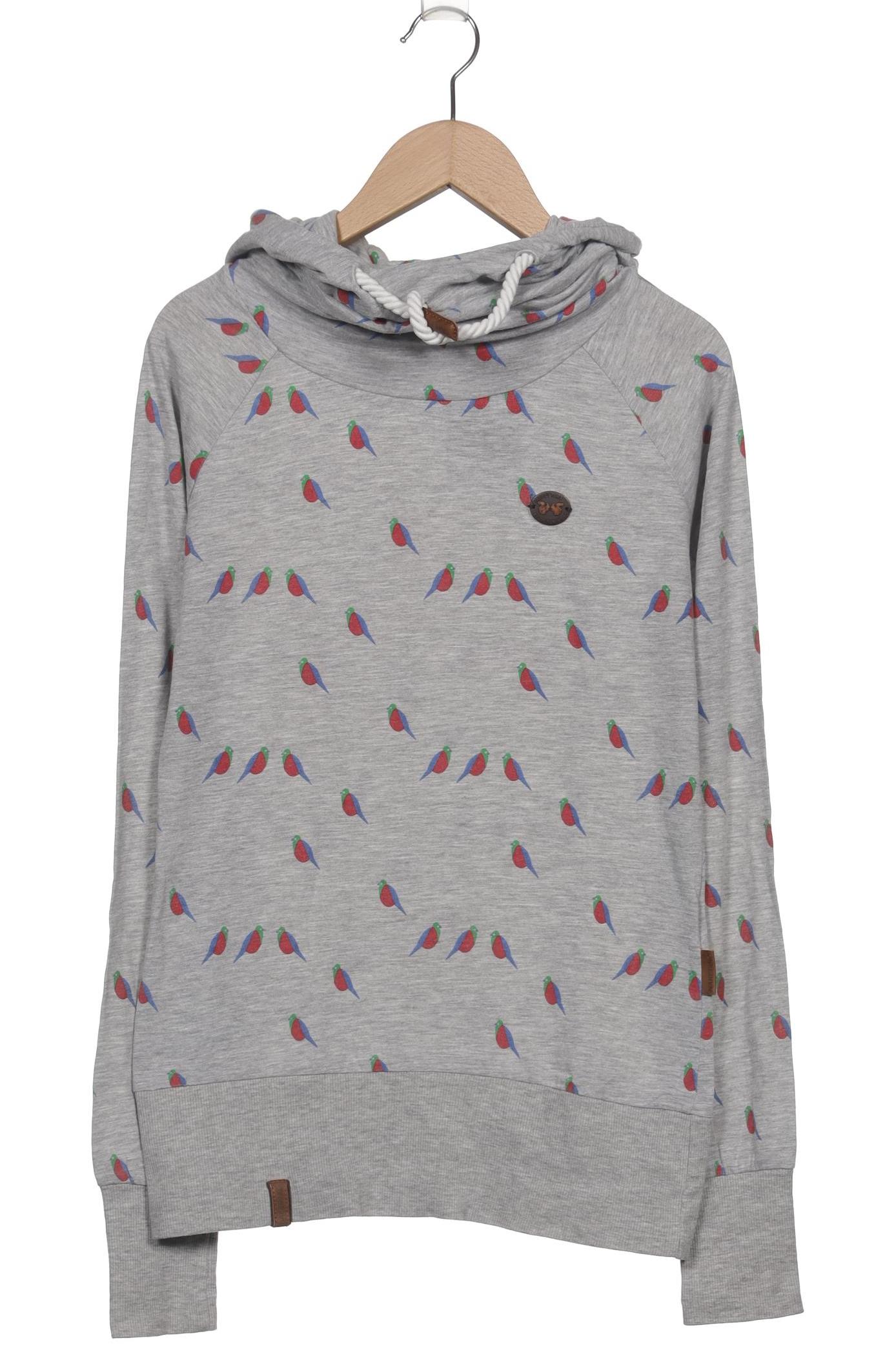 

Naketano Damen Langarmshirt, grau, Gr. 36