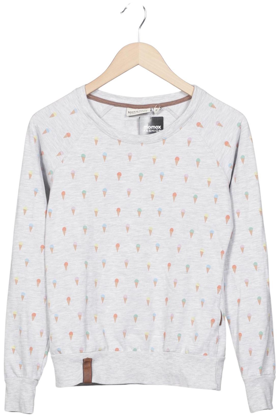 

Naketano Damen Langarmshirt, grau, Gr. 38