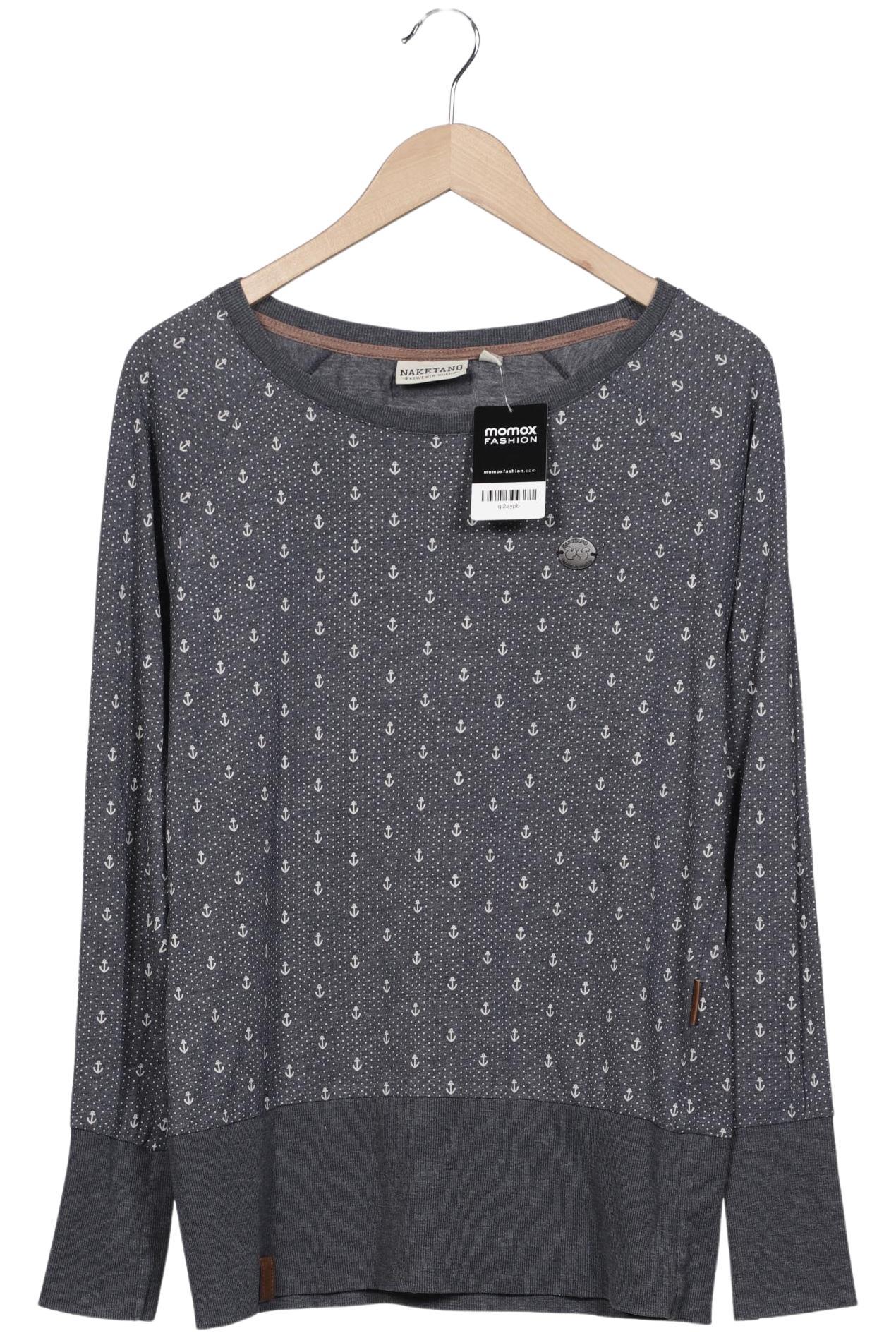 

Naketano Damen Langarmshirt, grau, Gr. 42