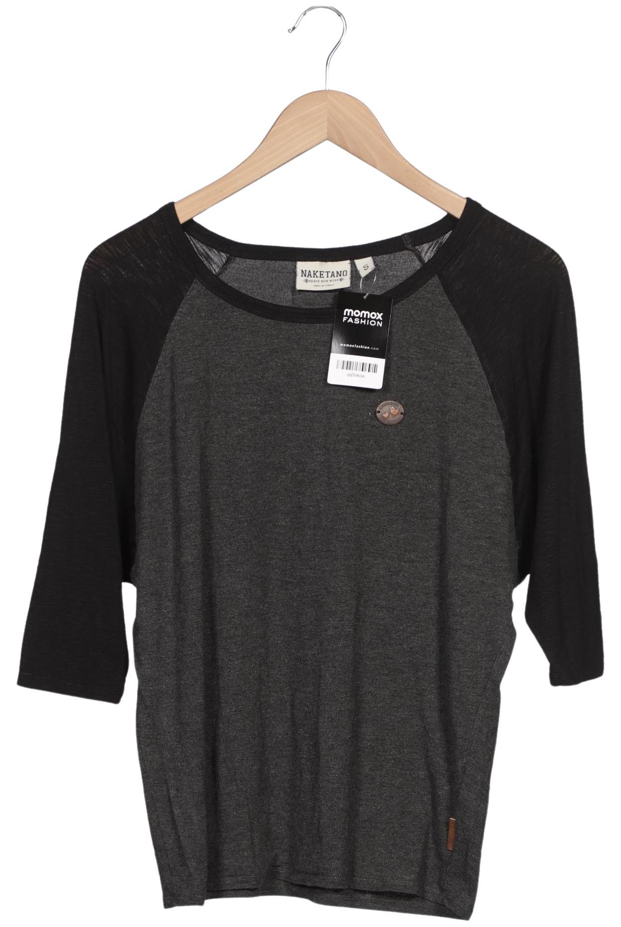

Naketano Damen Langarmshirt, grau, Gr. 36