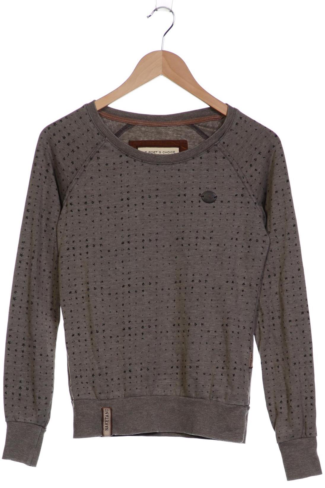 

Naketano Damen Langarmshirt, grau, Gr. 36