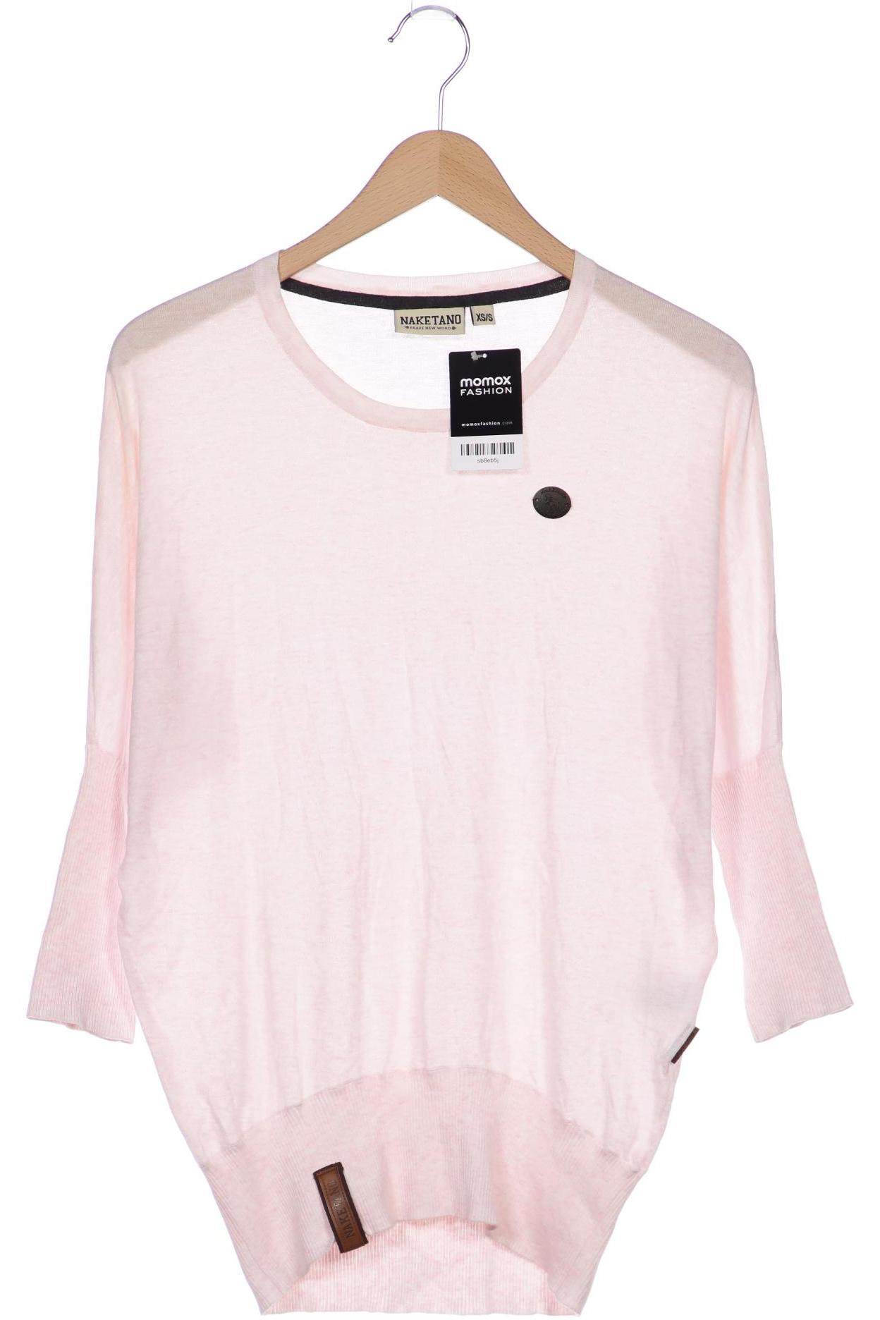 

Naketano Damen Langarmshirt, pink, Gr. 34