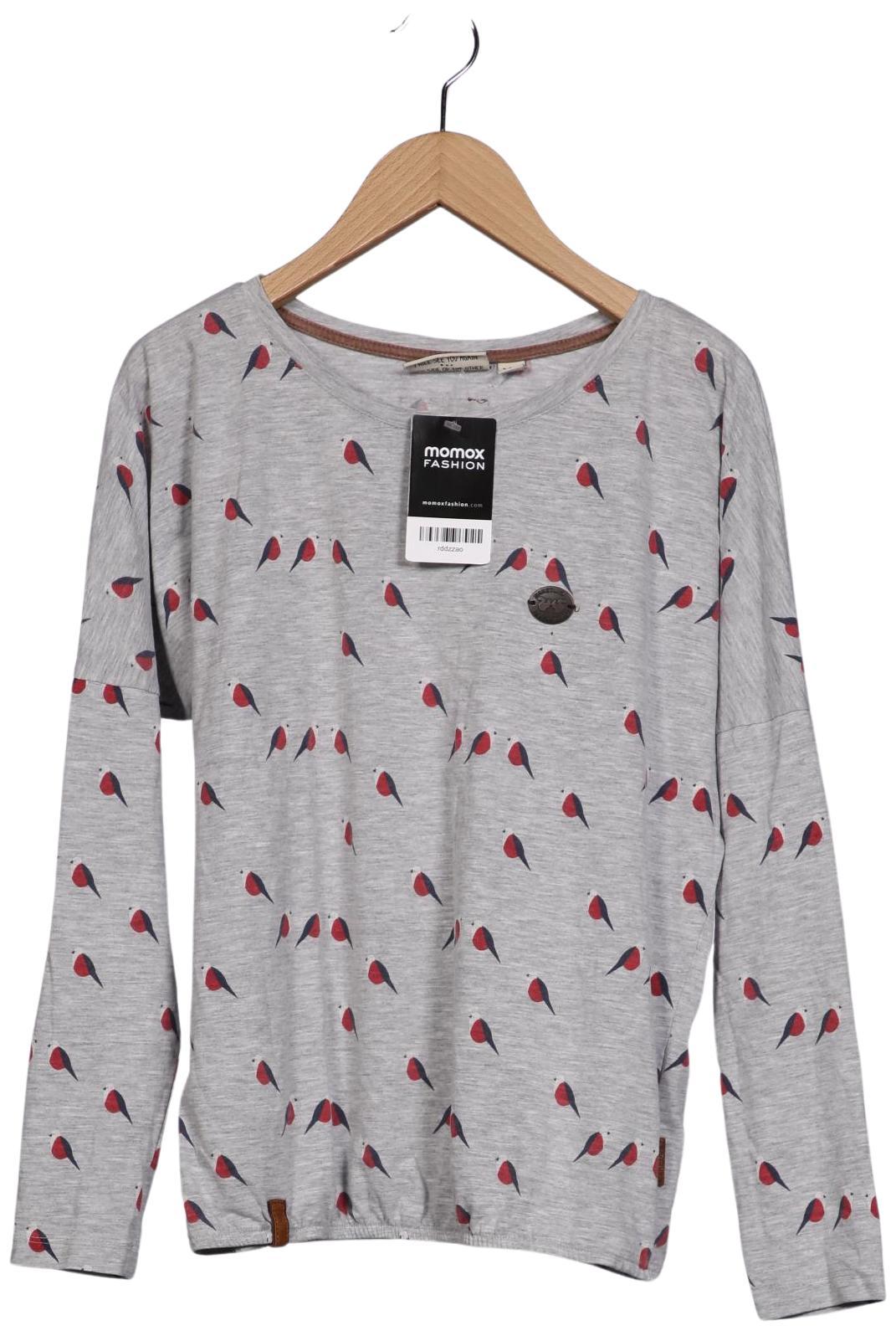 

Naketano Damen Langarmshirt, grau, Gr. 34