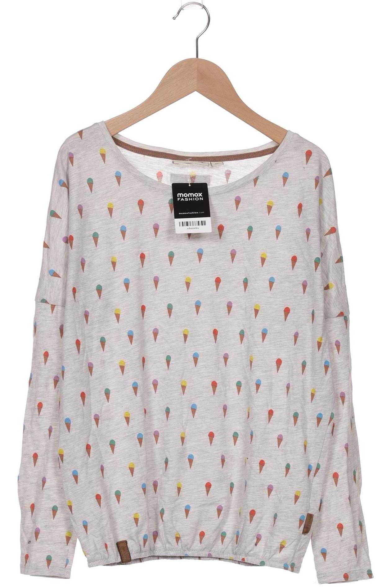 

Naketano Damen Langarmshirt, grau, Gr. 36