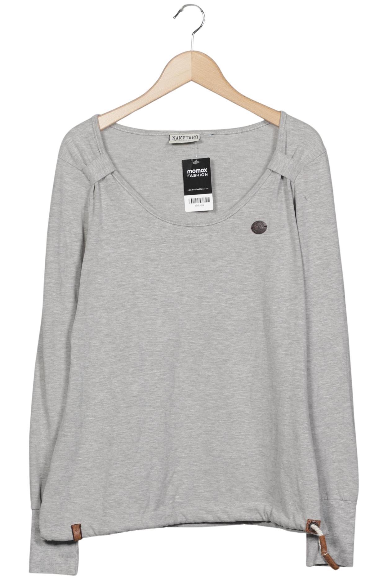 

Naketano Damen Langarmshirt, grau, Gr. 44
