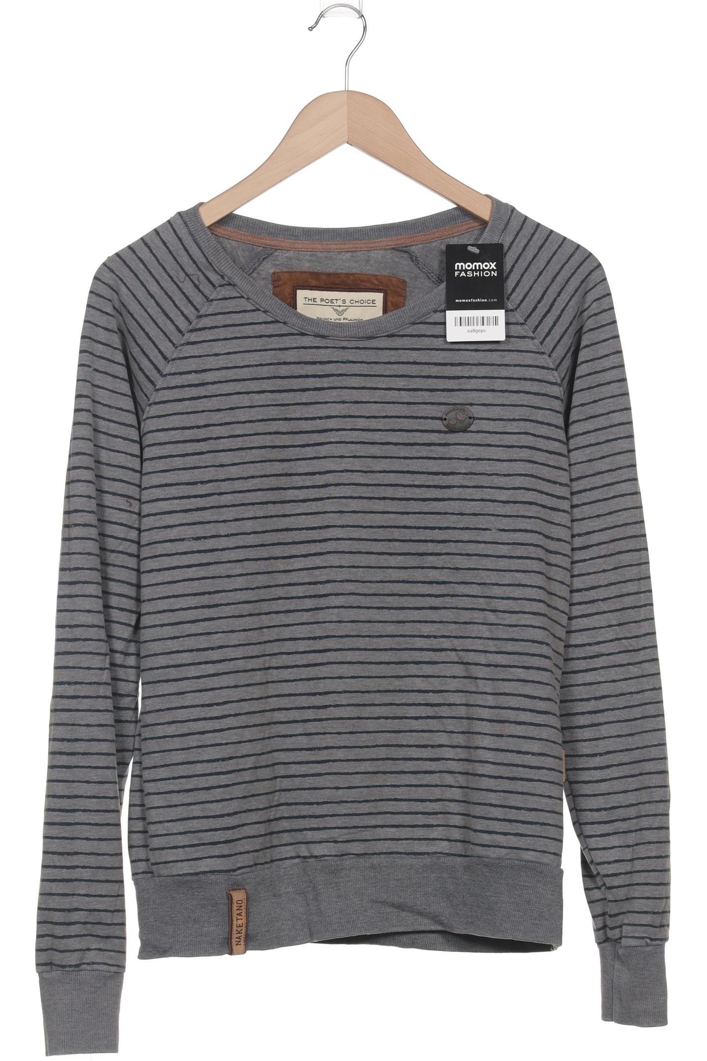 

Naketano Damen Langarmshirt, grau, Gr. 38