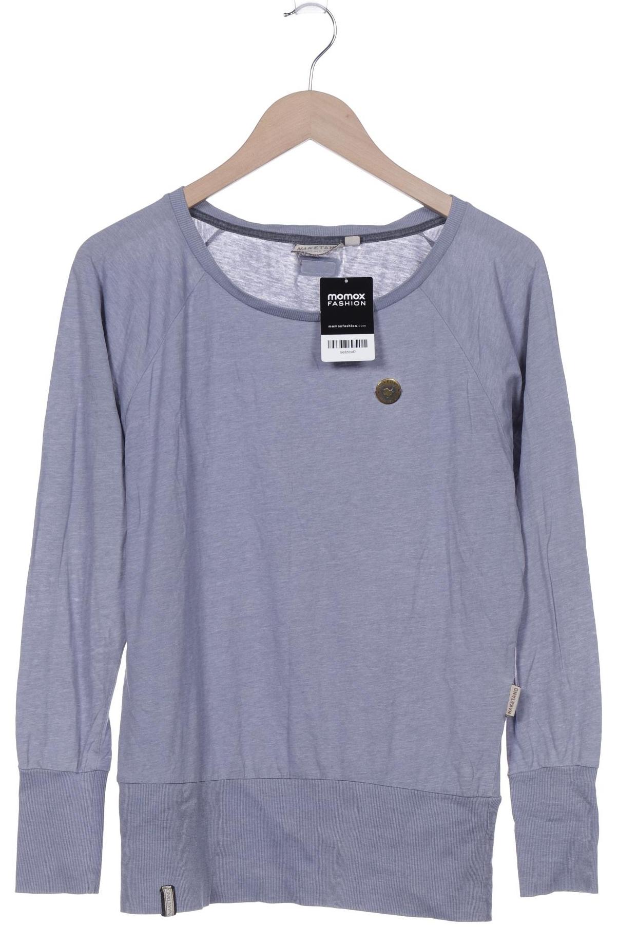 

Naketano Damen Langarmshirt, hellblau, Gr. 38