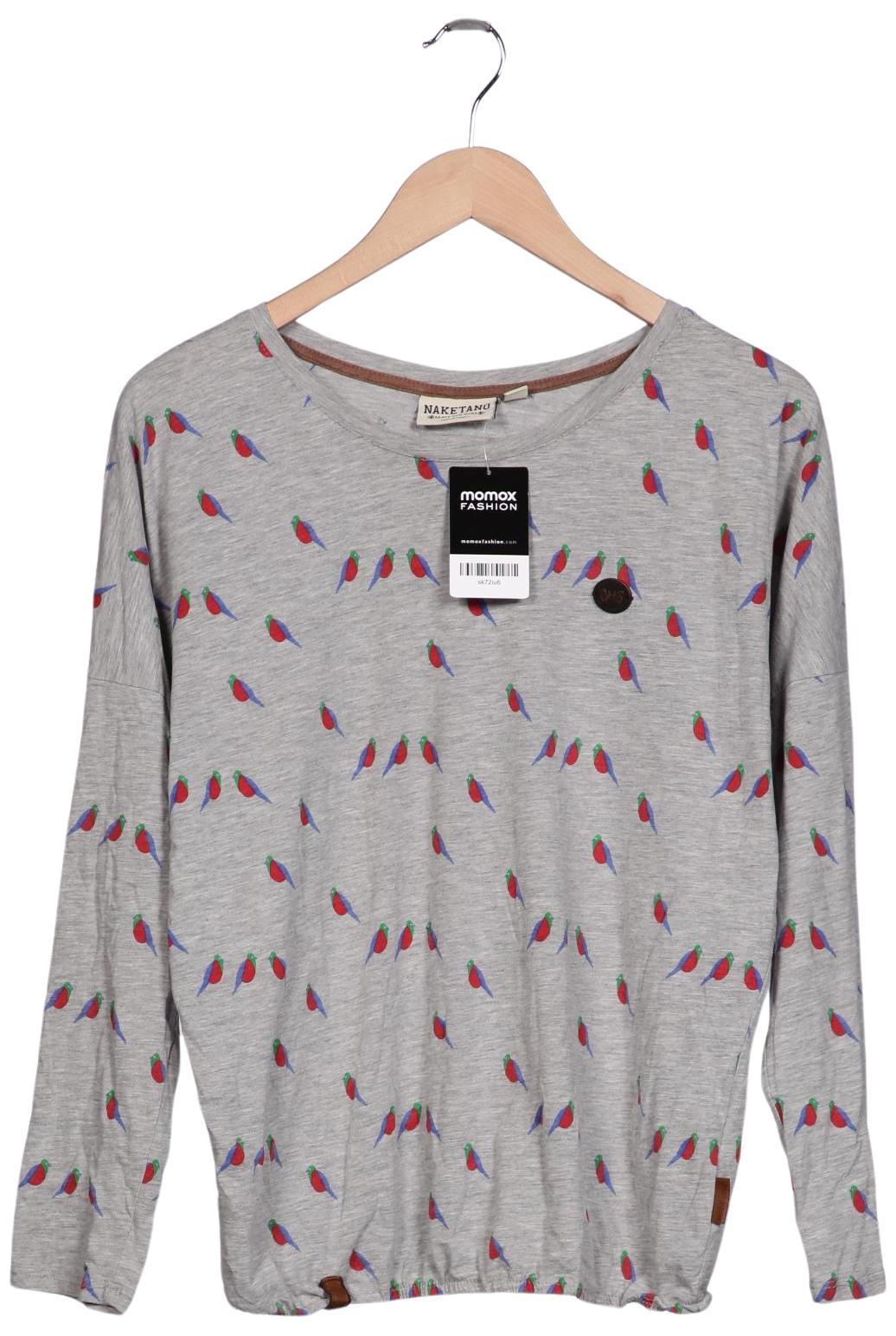 

Naketano Damen Langarmshirt, grau, Gr. 38