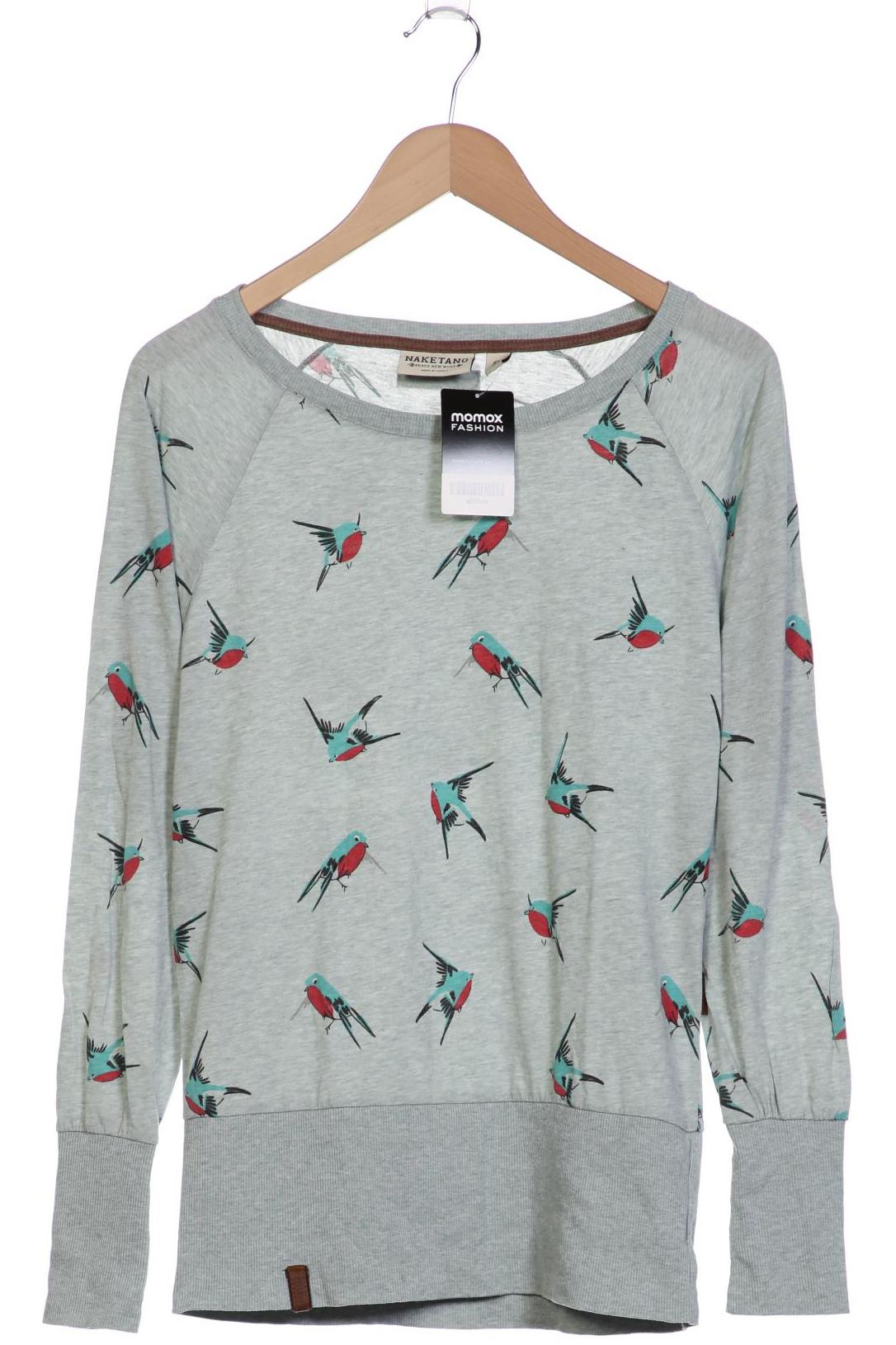 

Naketano Damen Langarmshirt, hellgrün, Gr. 36