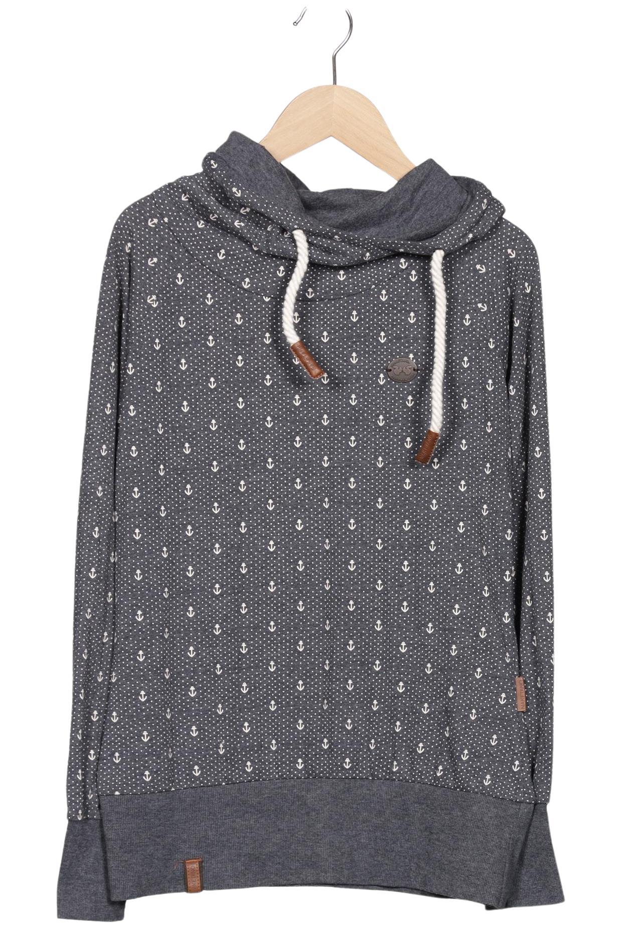 

Naketano Damen Langarmshirt, grau, Gr. 36