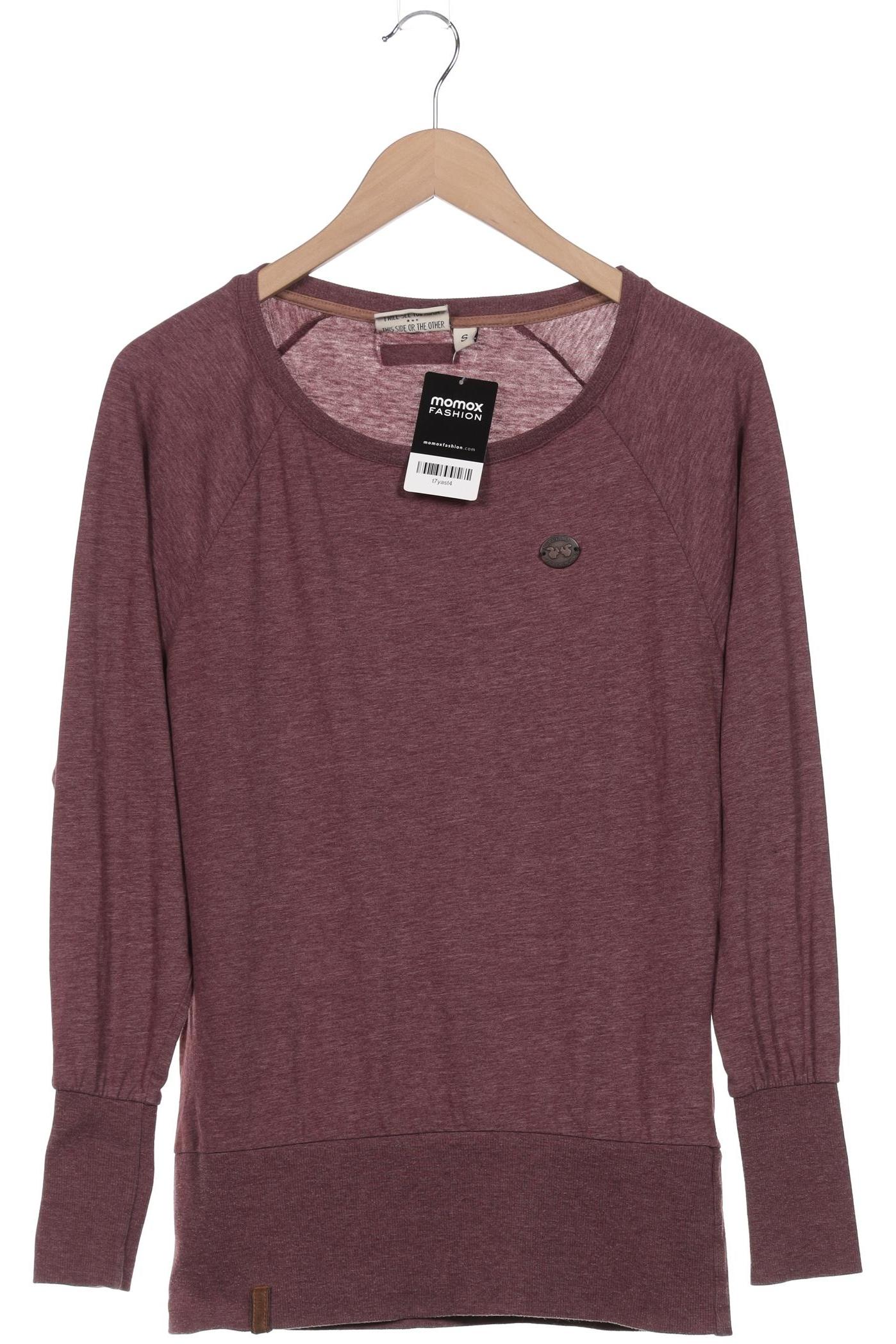 

Naketano Damen Langarmshirt, bordeaux, Gr. 36