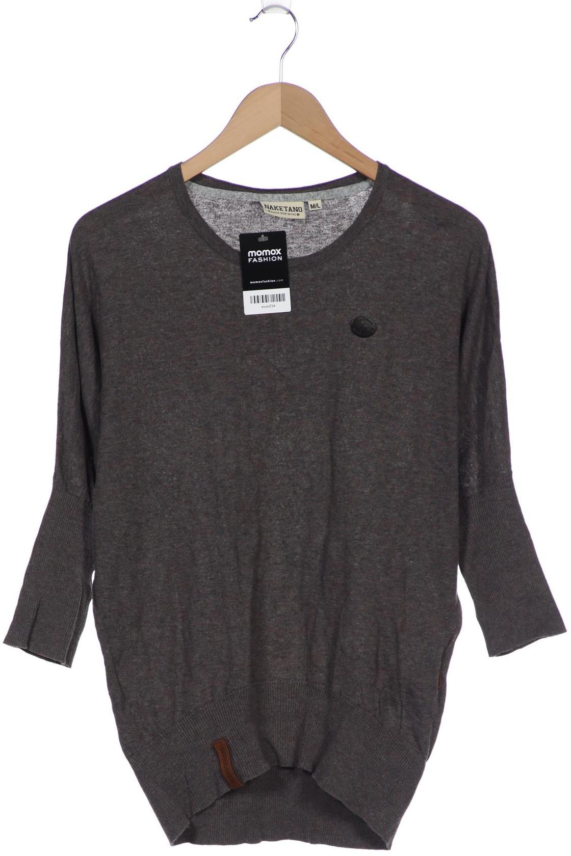 

Naketano Damen Langarmshirt, grau, Gr. 38