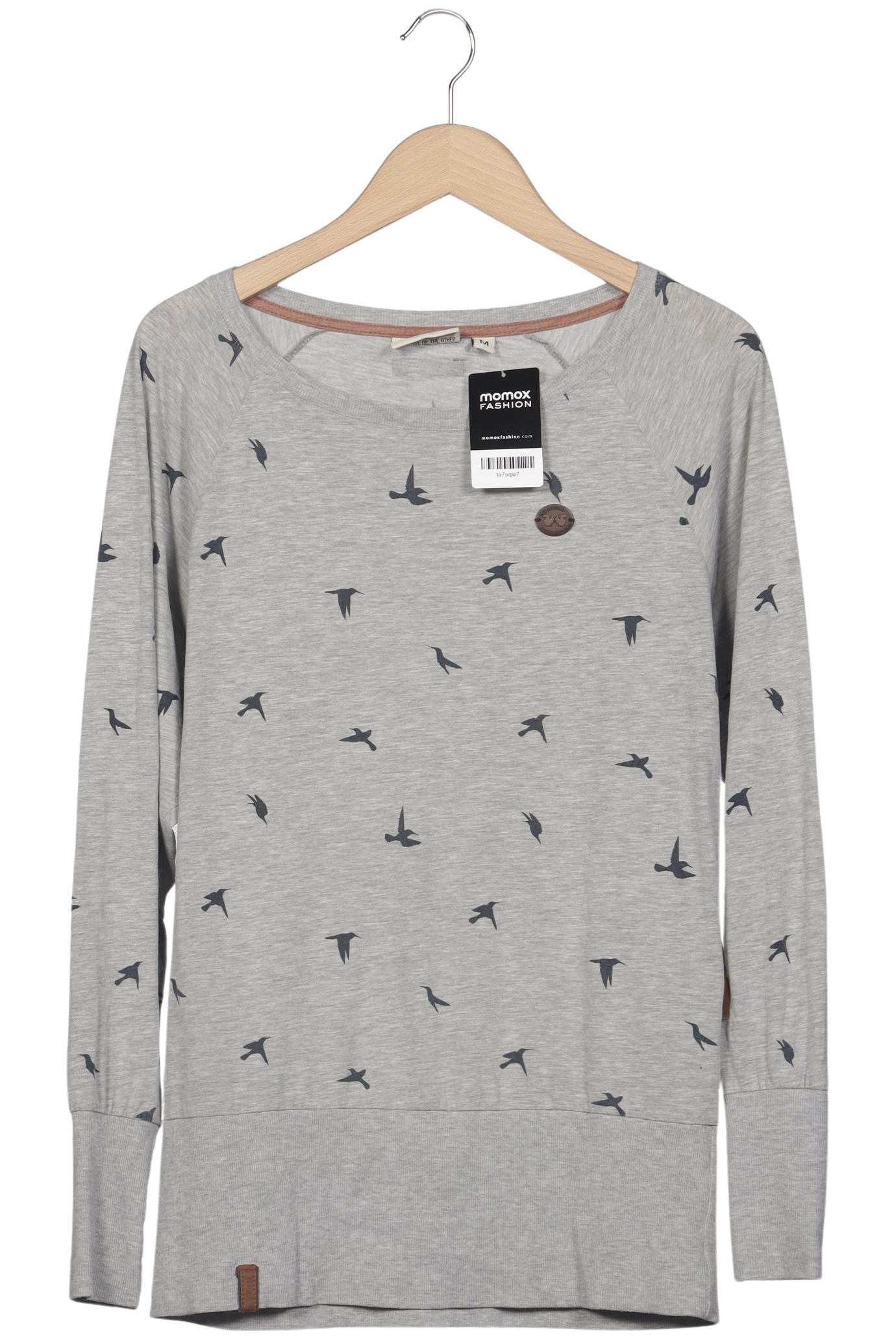 

Naketano Damen Langarmshirt, grau, Gr. 38