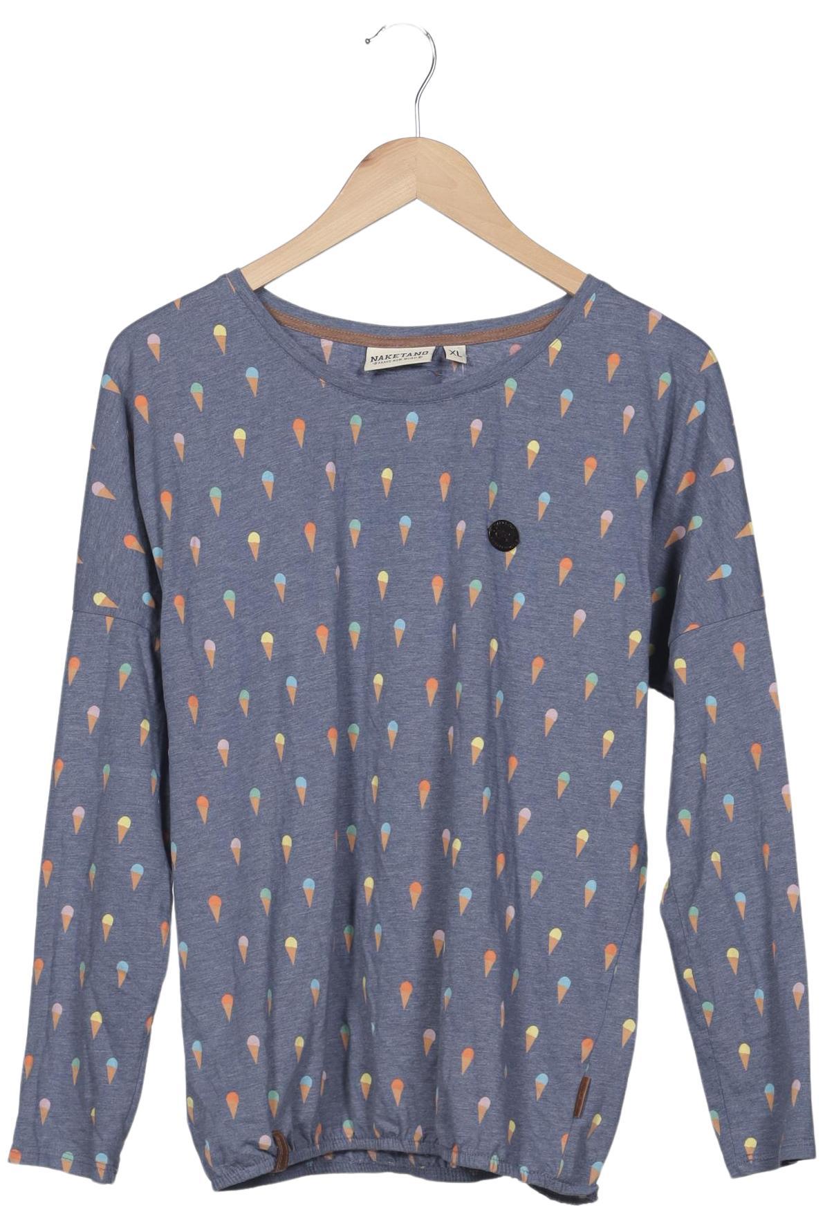 

Naketano Damen Langarmshirt, blau, Gr. 44