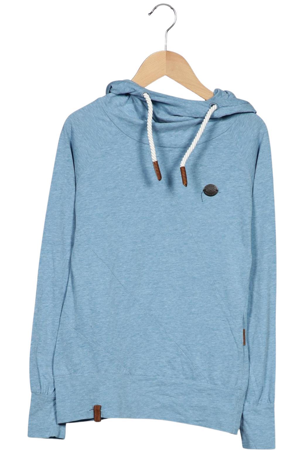 

Naketano Damen Langarmshirt, hellblau, Gr. 34