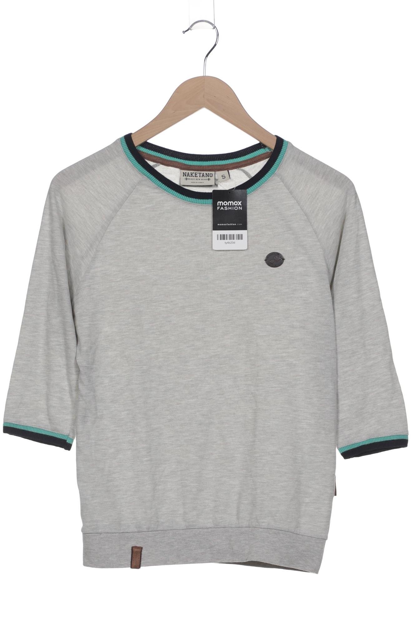 

Naketano Damen Langarmshirt, grau, Gr. 36