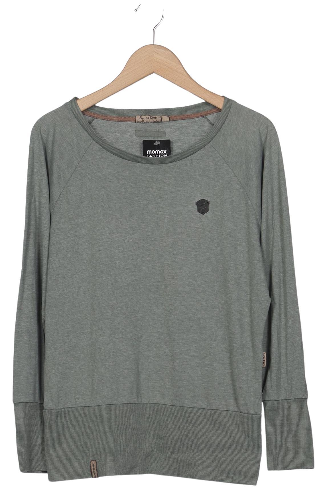 

Naketano Damen Langarmshirt, grün, Gr. 36