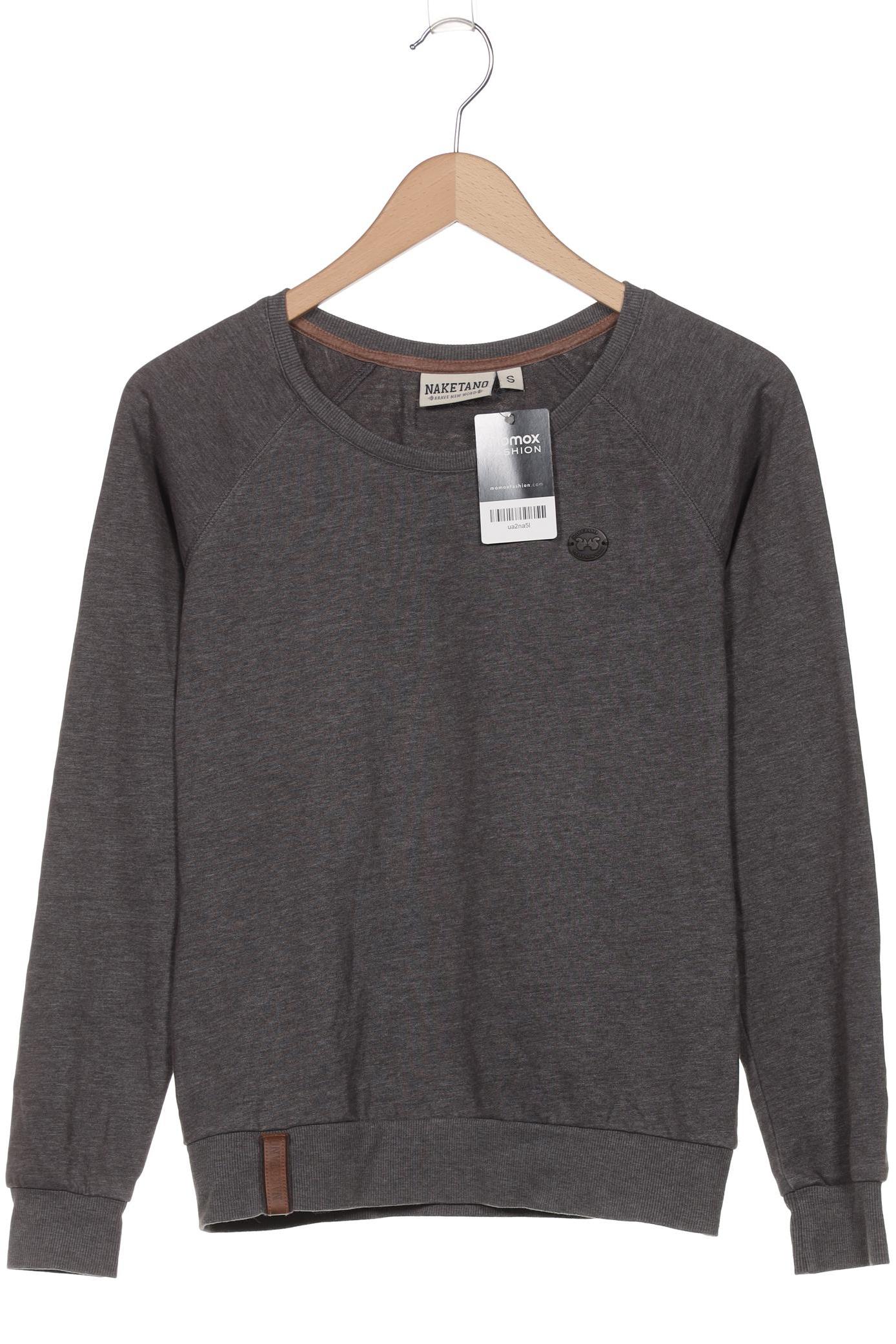 

Naketano Damen Langarmshirt, grau, Gr. 36