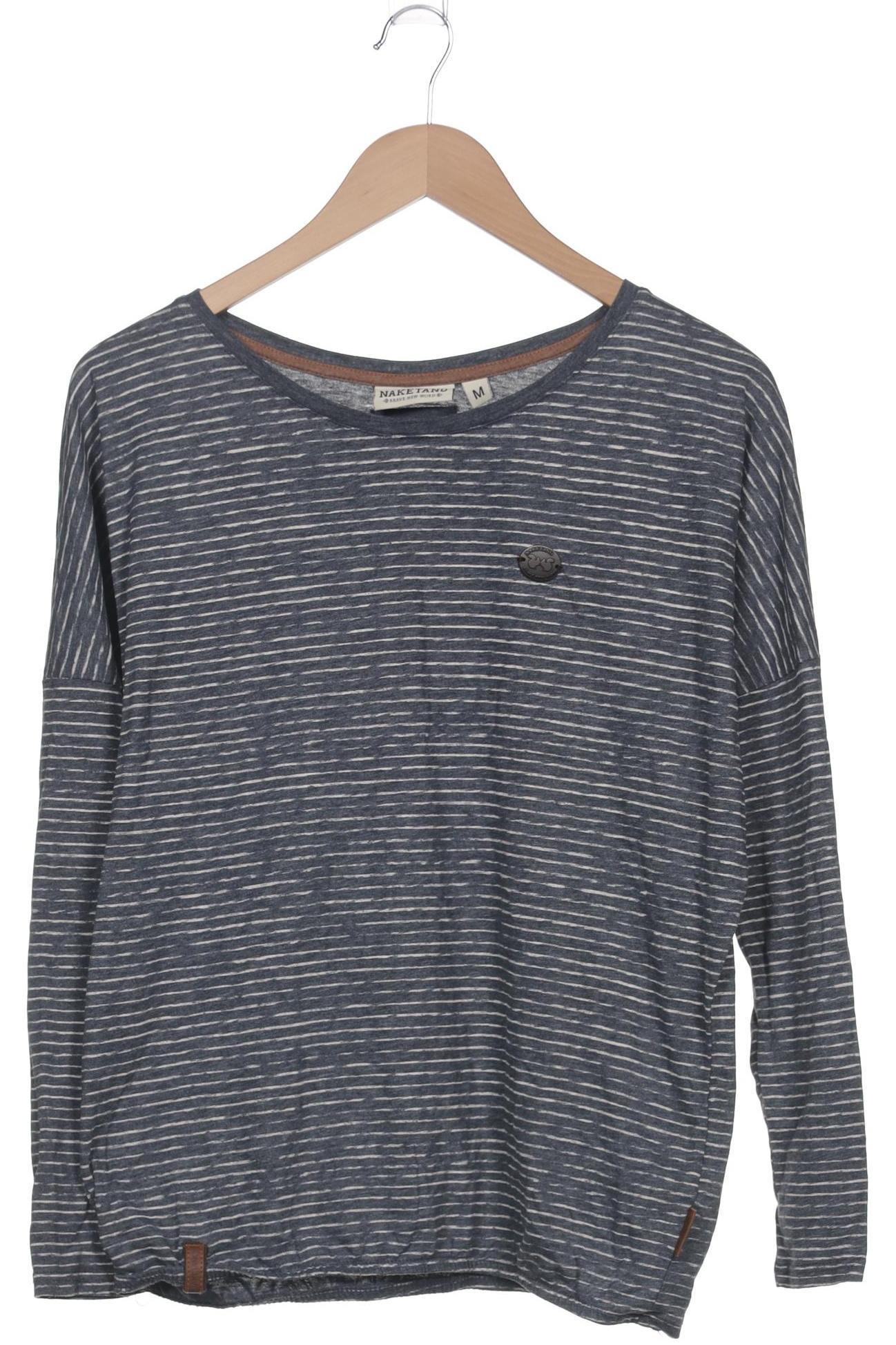 

Naketano Damen Langarmshirt, grau, Gr. 38