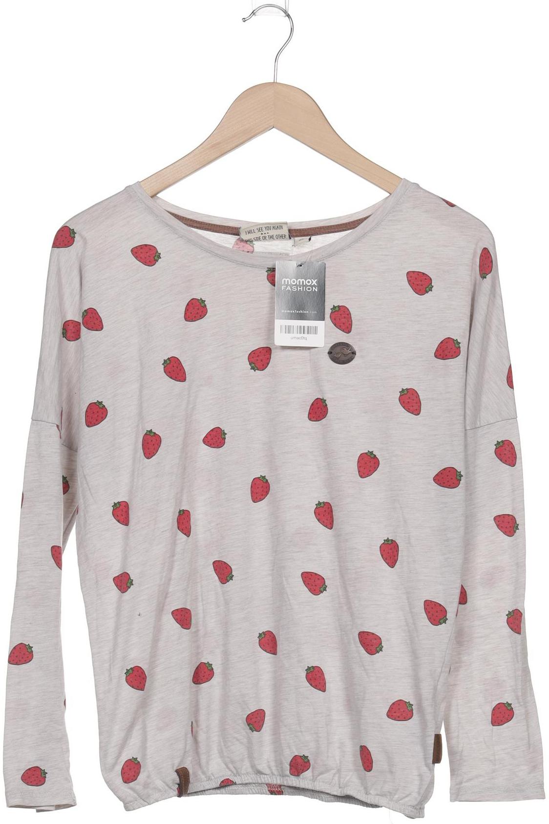 

Naketano Damen Langarmshirt, grau, Gr. 36
