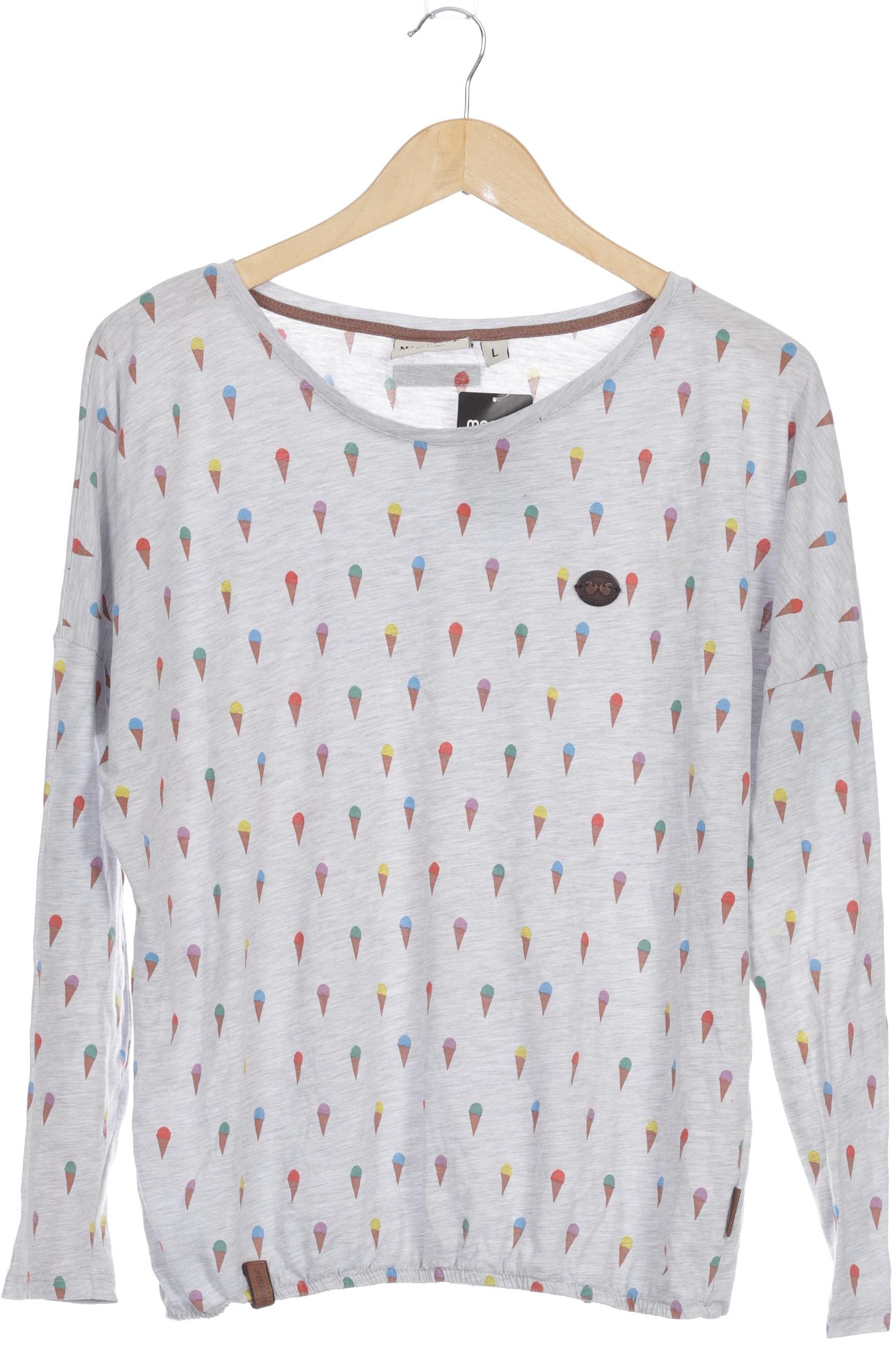 

Naketano Damen Langarmshirt, grau, Gr. 42
