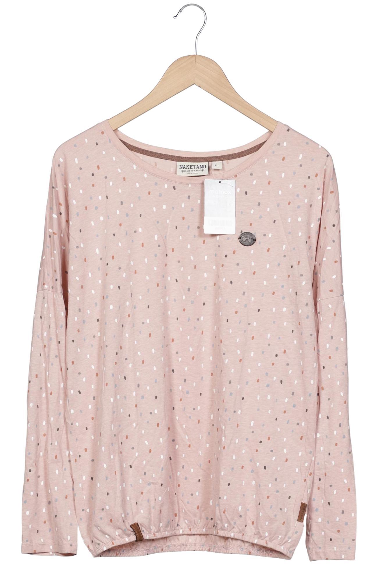 

Naketano Damen Langarmshirt, pink, Gr. 42
