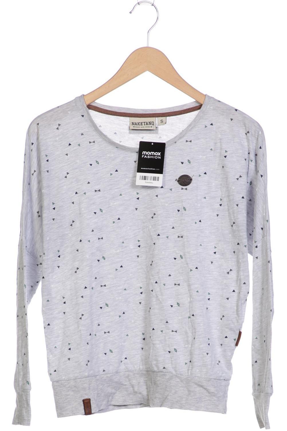 

Naketano Damen Langarmshirt, grau, Gr. 36