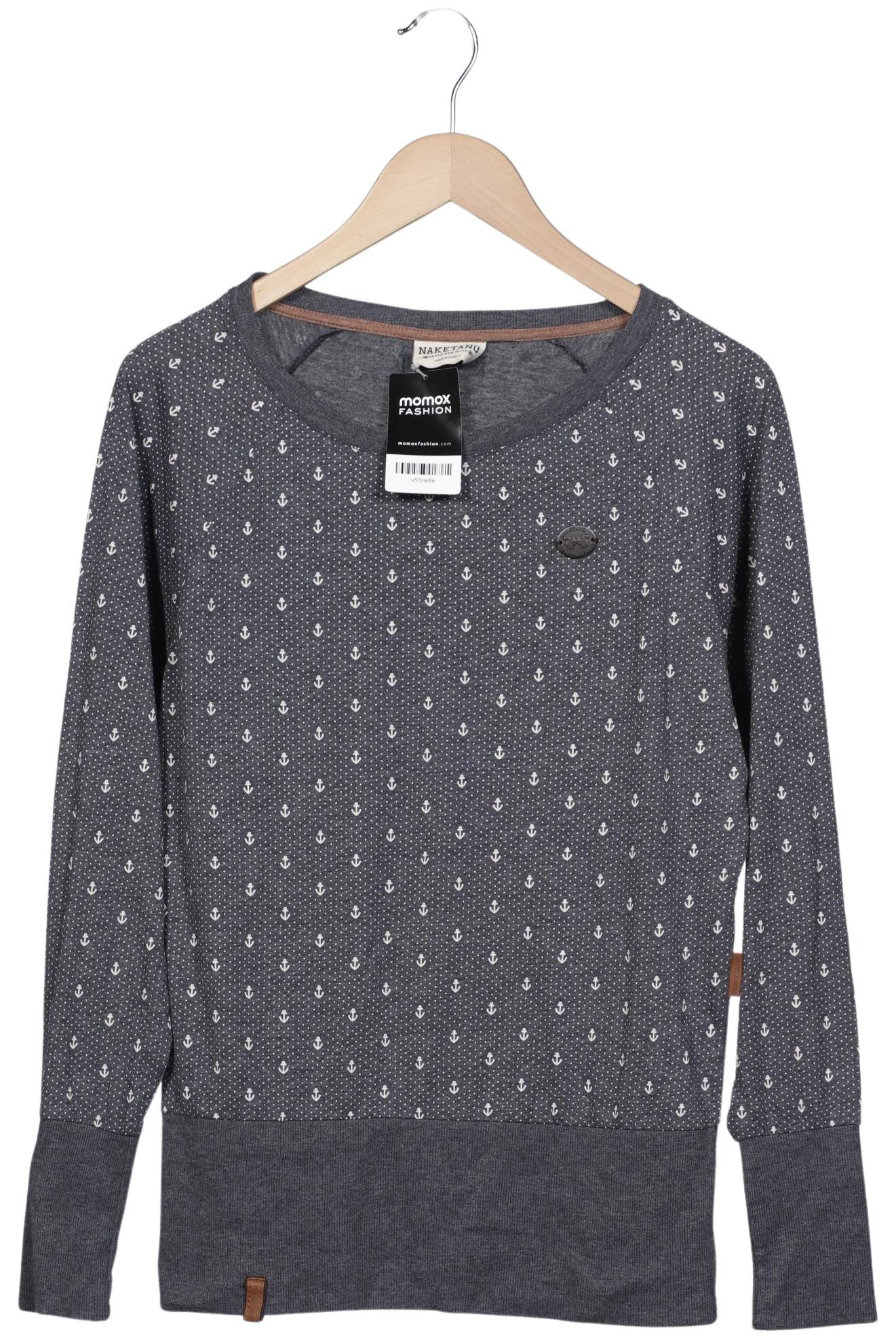 

Naketano Damen Langarmshirt, grau, Gr. 42
