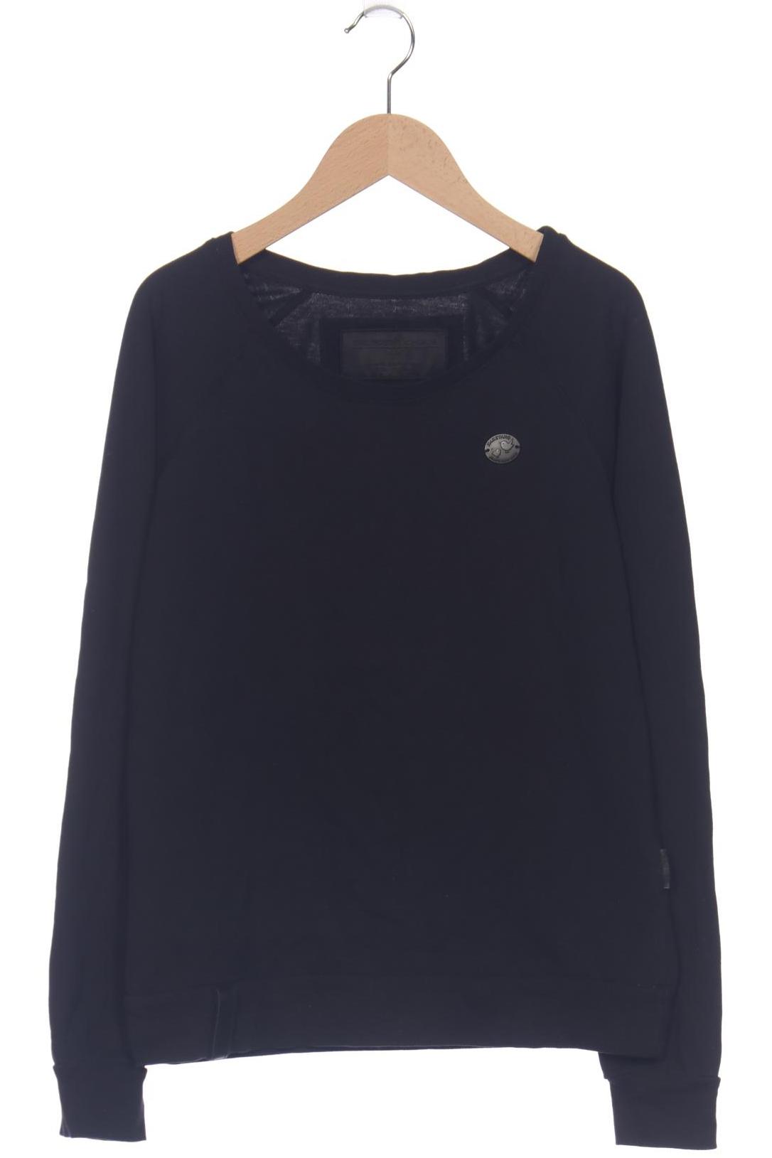

Naketano Damen Langarmshirt, schwarz, Gr. 38