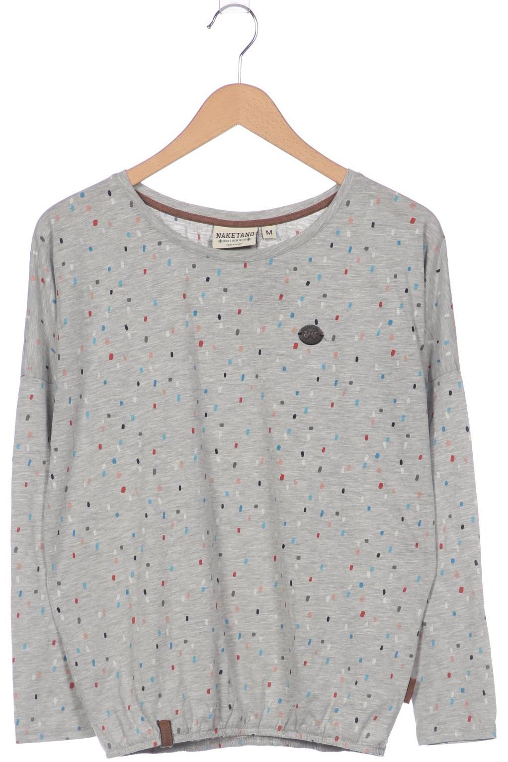 

Naketano Damen Langarmshirt, grau, Gr. 38