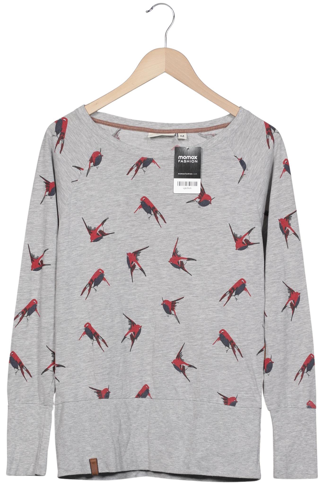 

Naketano Damen Langarmshirt, grau, Gr. 38