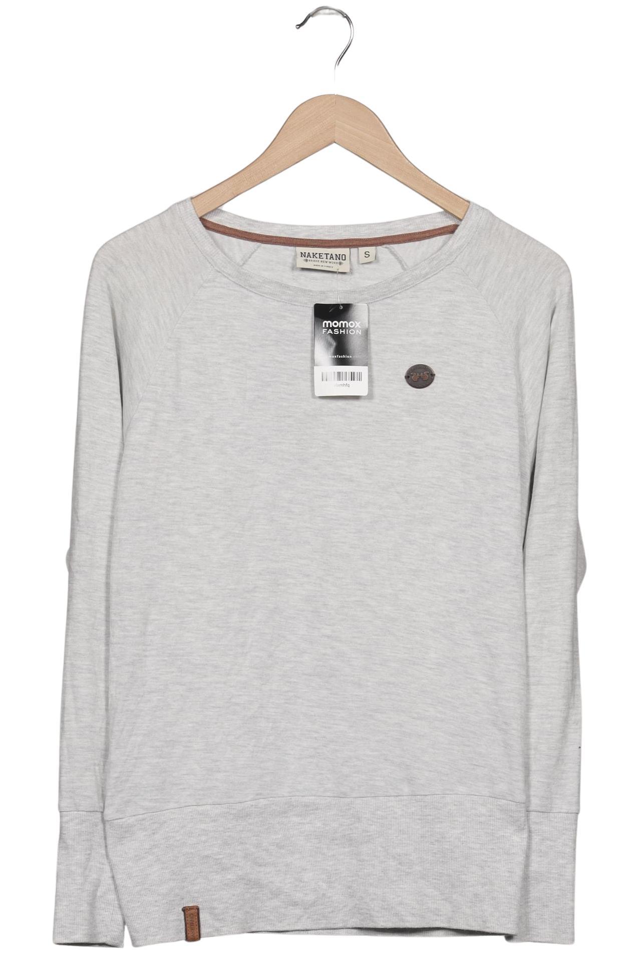 

Naketano Damen Langarmshirt, grau, Gr. 36