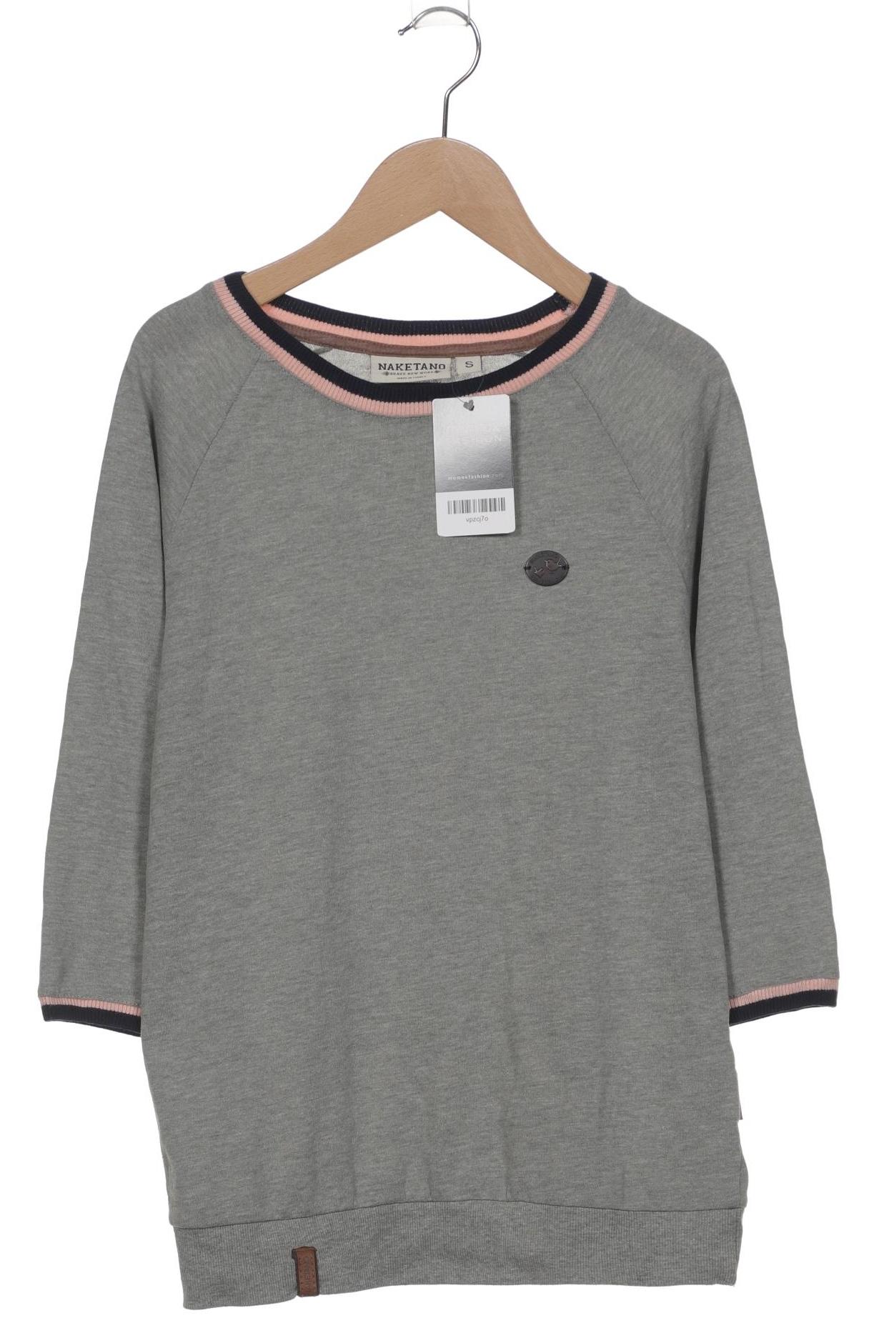 

Naketano Damen Langarmshirt, hellgrün, Gr. 36
